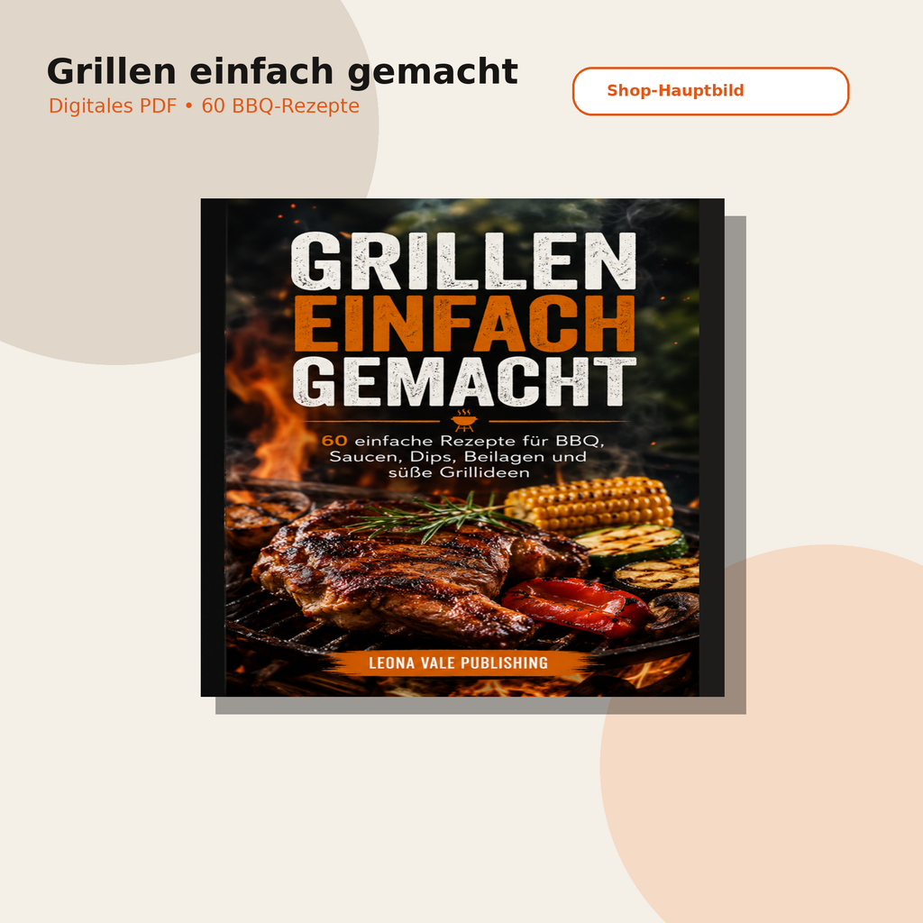 Grillkochbuch – Einfache Rezepte für Grillen, Beilagen & Saucen PDF