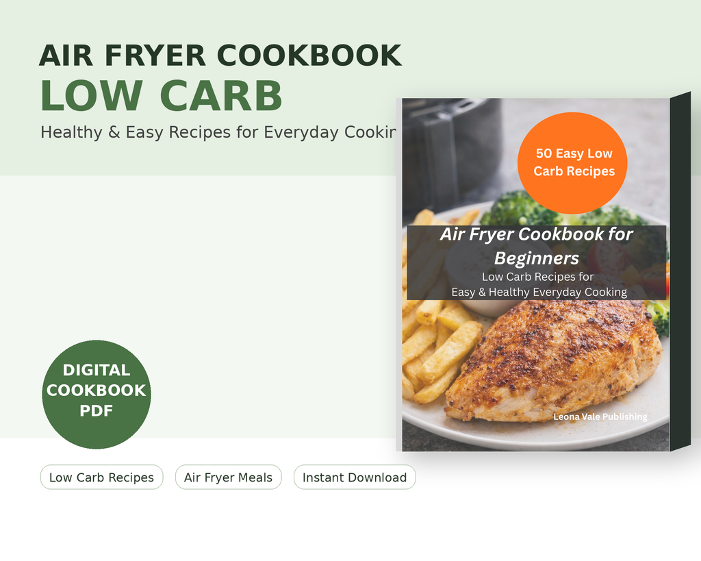 Low Carb Airfryer Cookbook – 60 Easy Recipes PDF