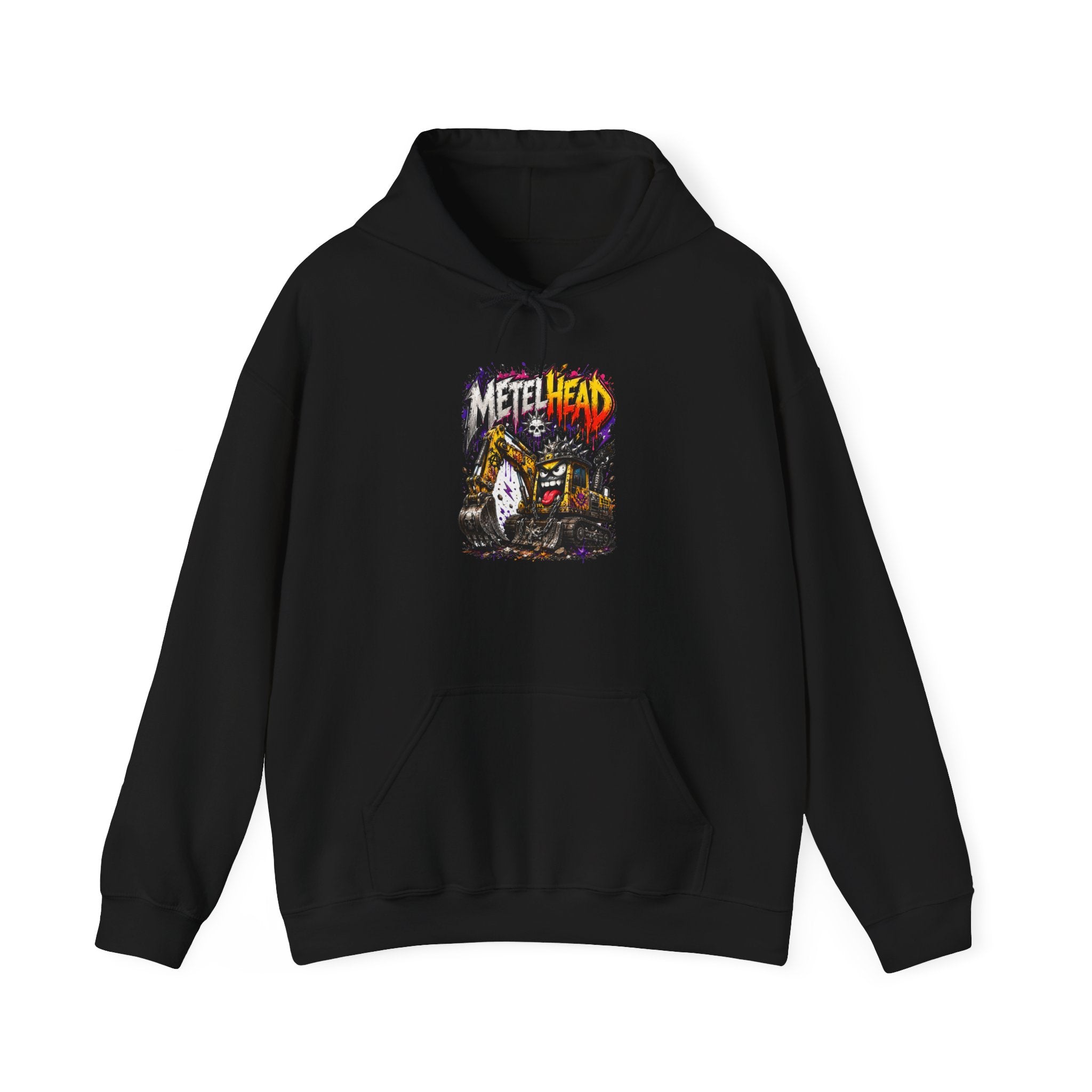 Metalhead Hoodie – Funny Construction Rock Sweatshirt