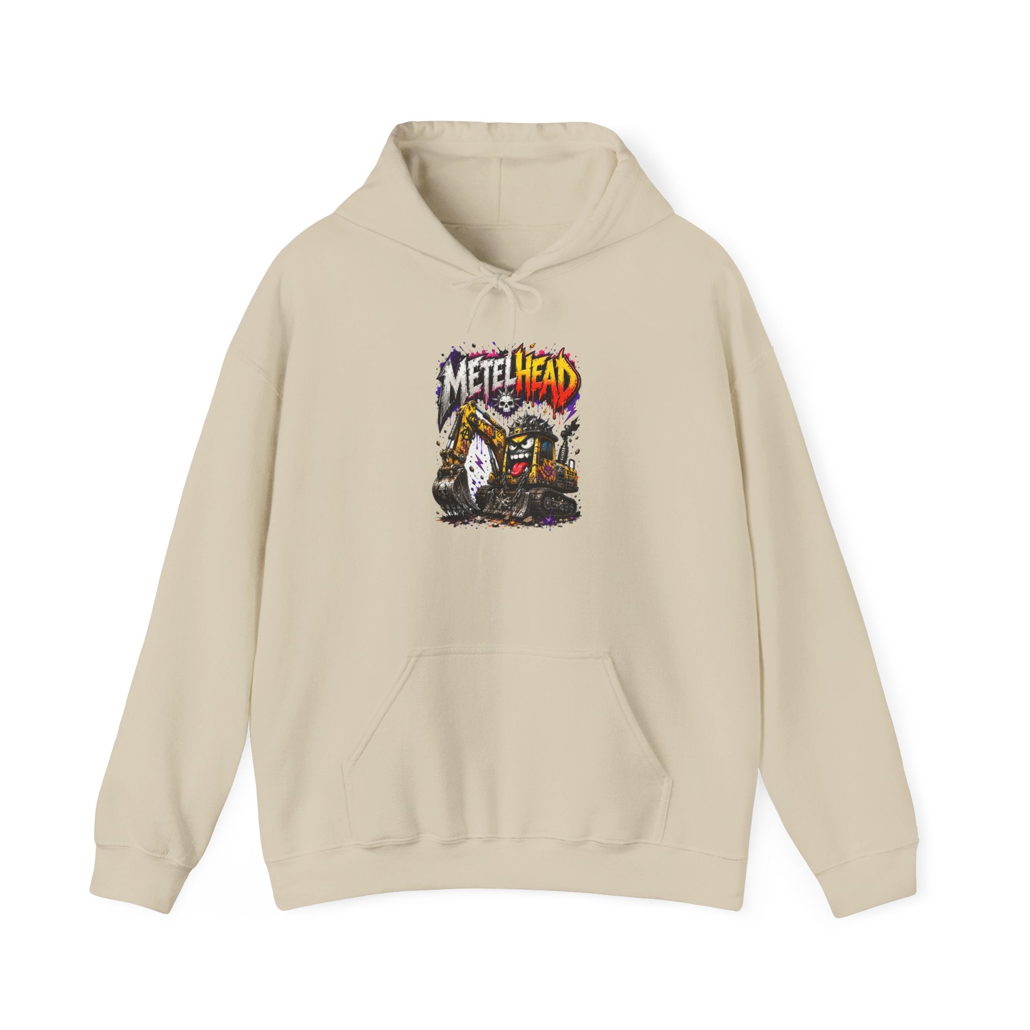 Metalhead Hoodie – Funny Construction Rock Sweatshirt