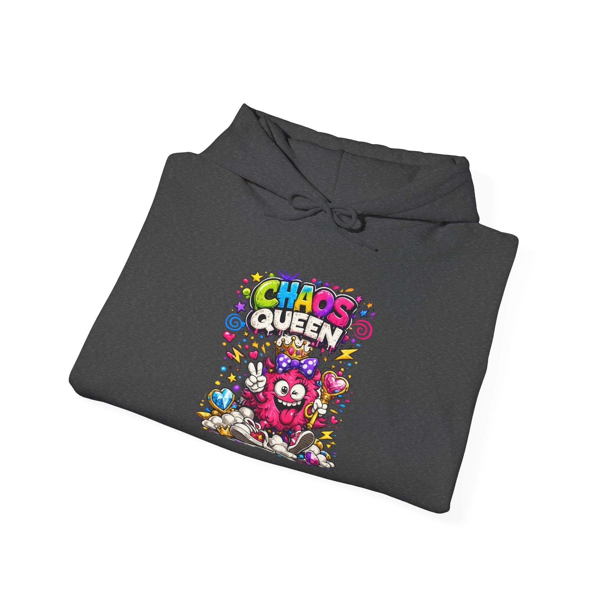 Chaos Queen Hoodie – Small Queen Big Attitude
