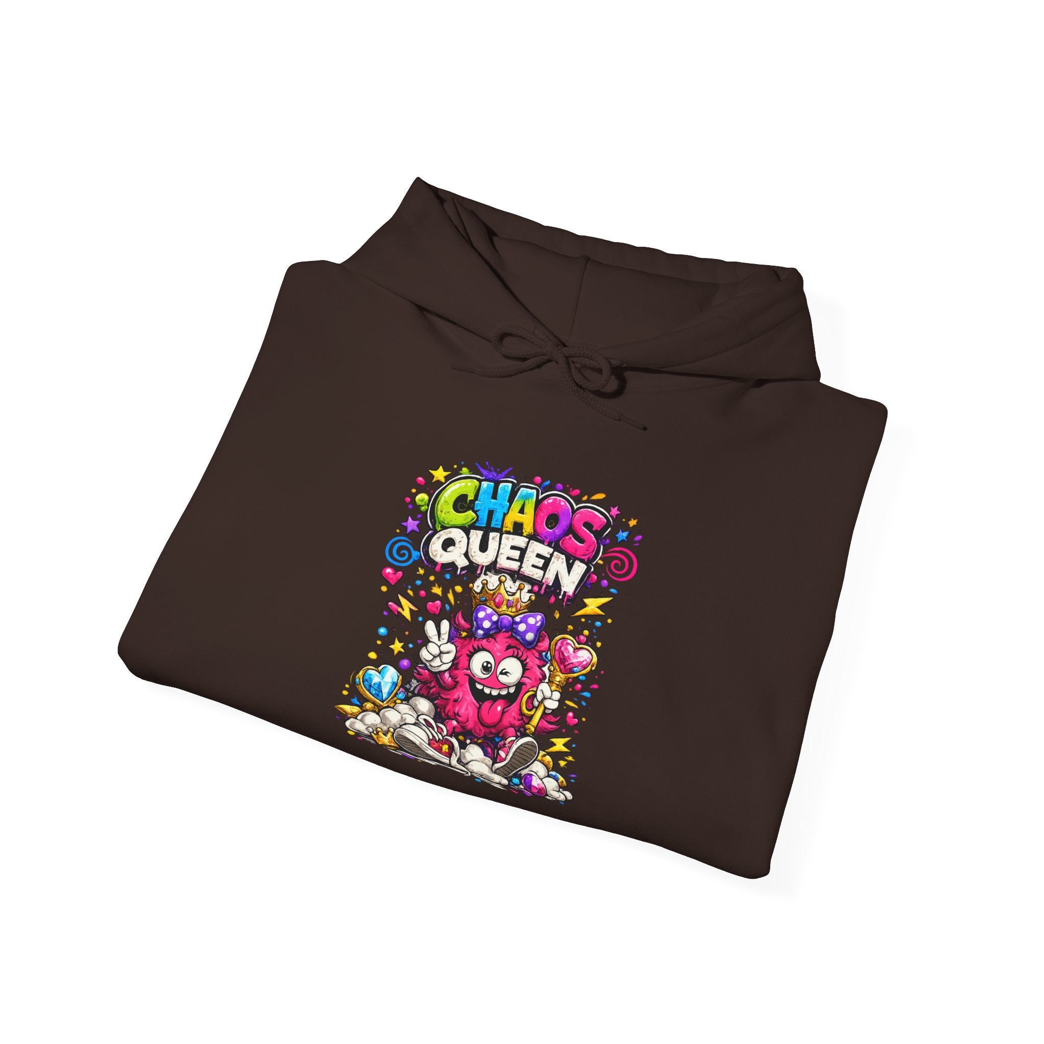 Chaos Queen Hoodie – Small Queen Big Attitude