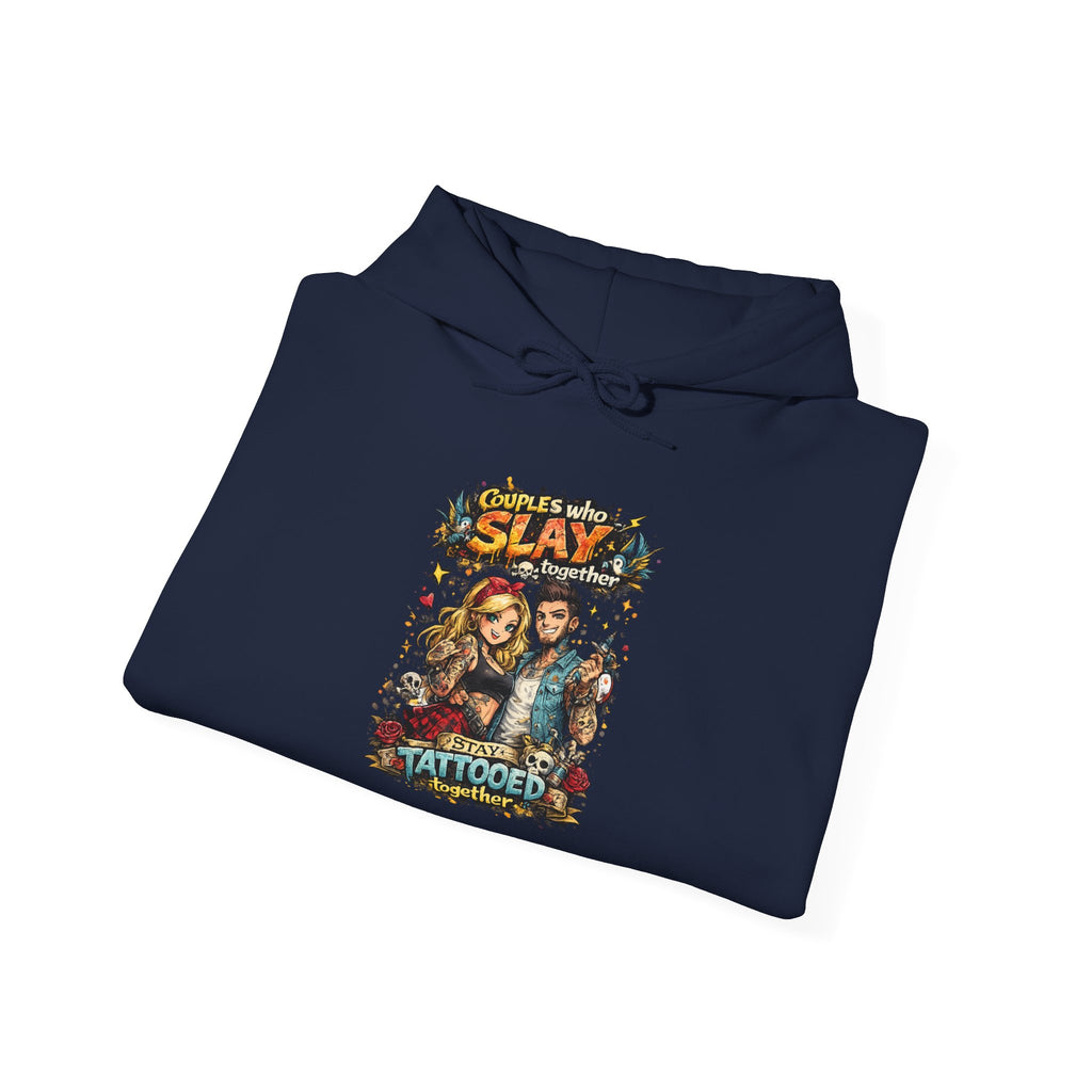 Tattoo Couple Hoodie – Stay Tattooed Together