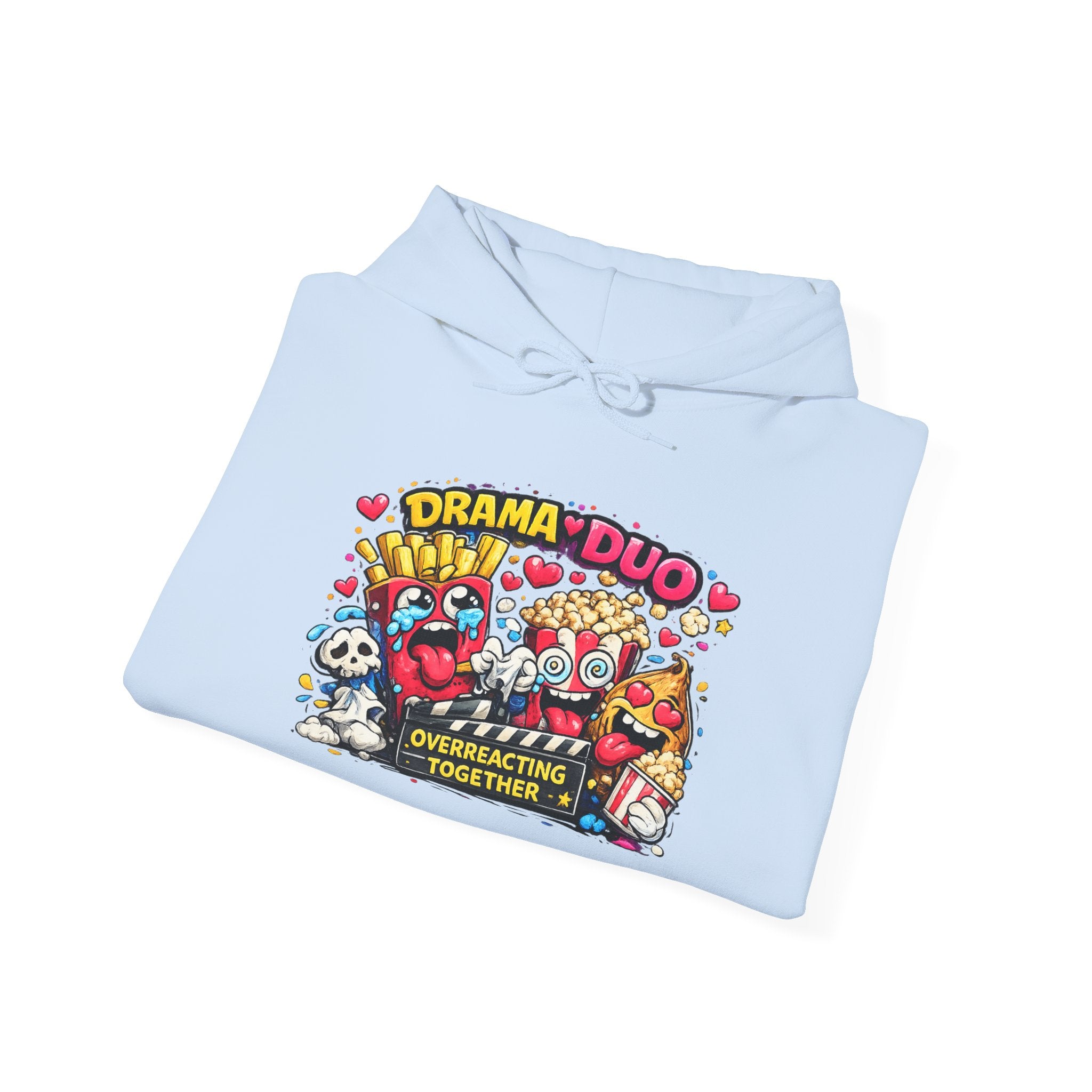 Drama Duo Hoodie – Overreacting Together
