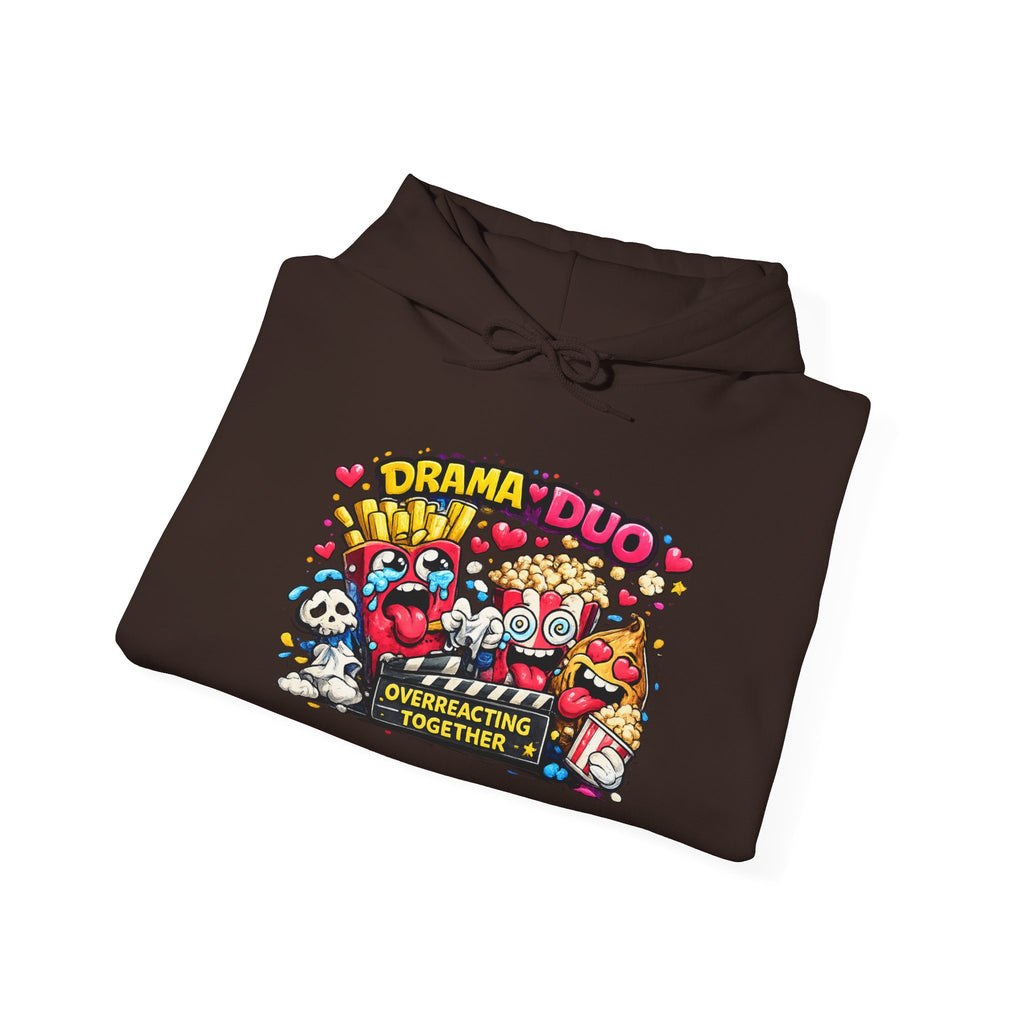 Drama Duo Hoodie – Overreacting Together