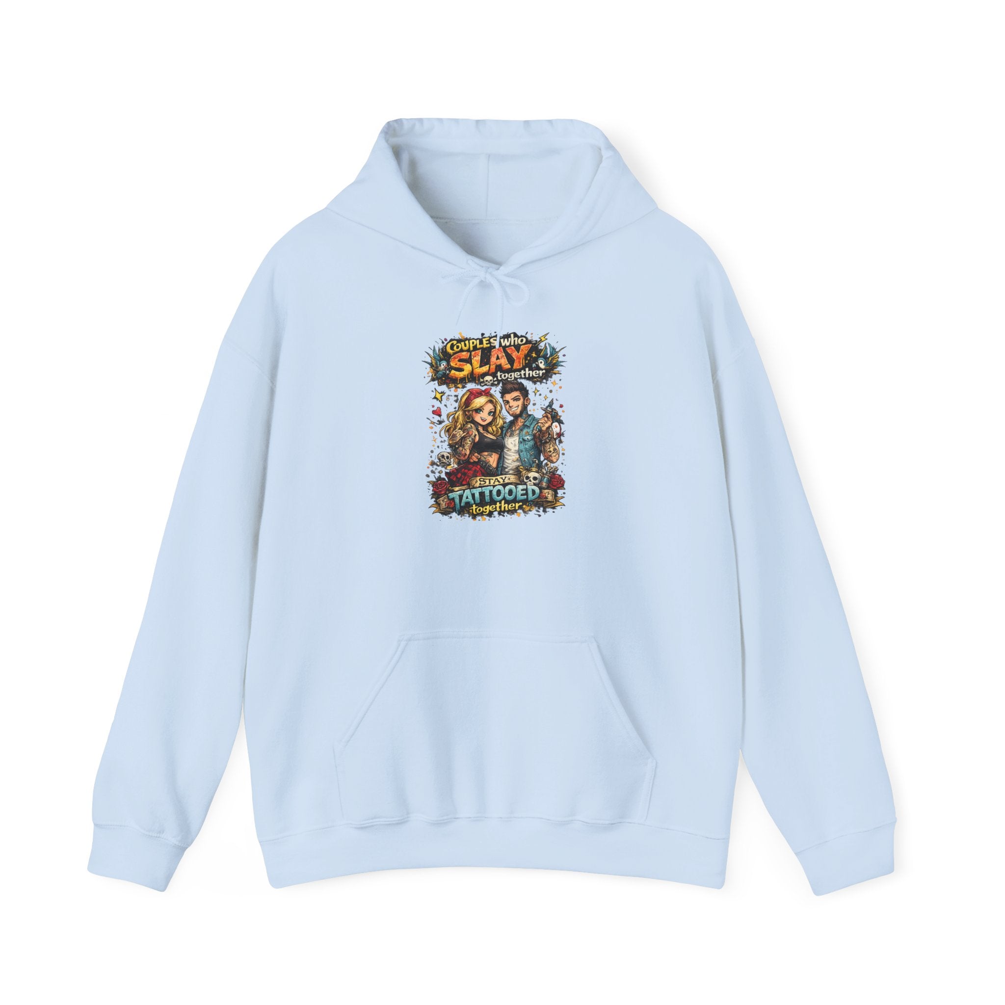 Tattoo Couple Hoodie – Stay Tattooed Together