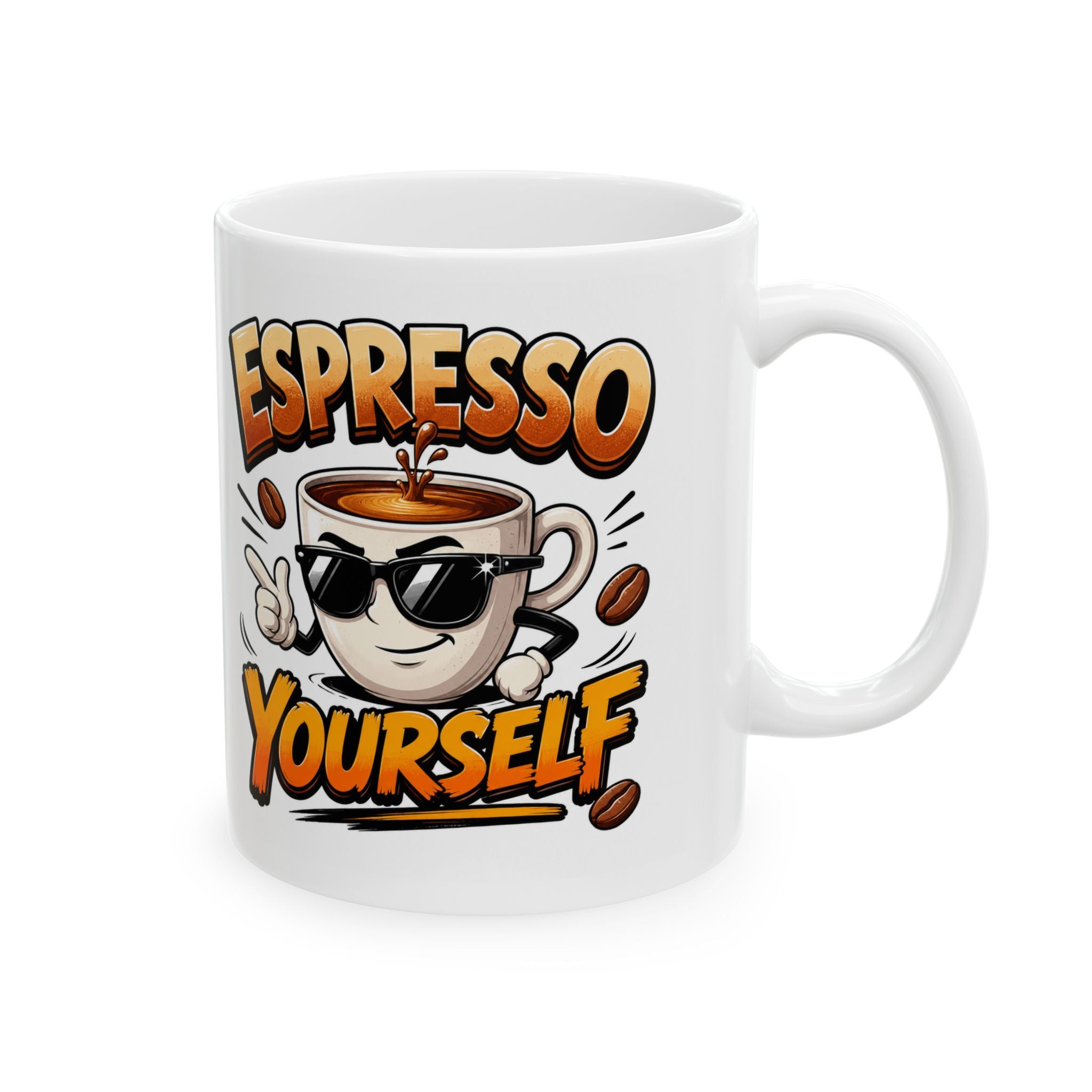 Espresso Yourself Mug – Funny Coffee Lover Cup