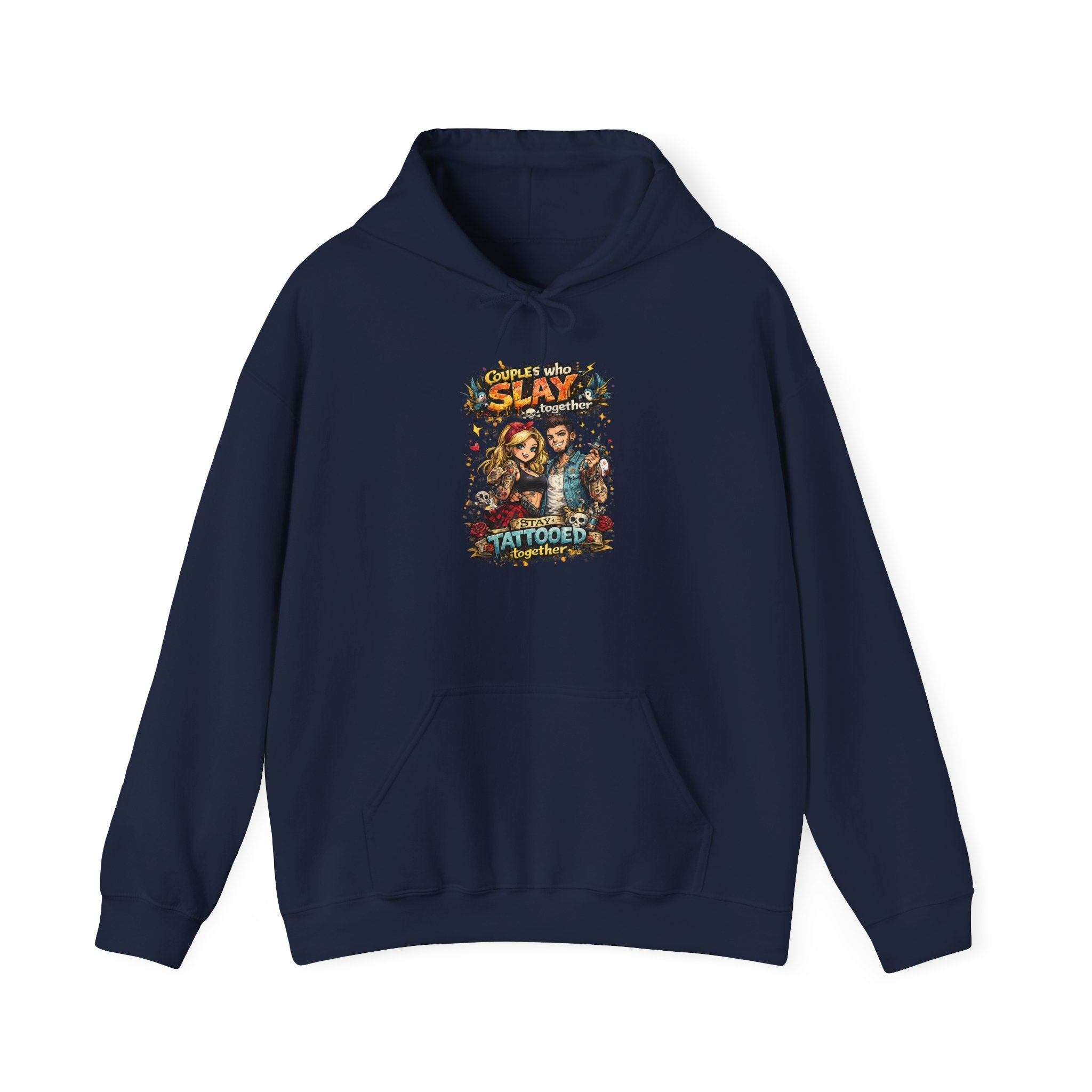 Tattoo Couple Hoodie – Stay Tattooed Together