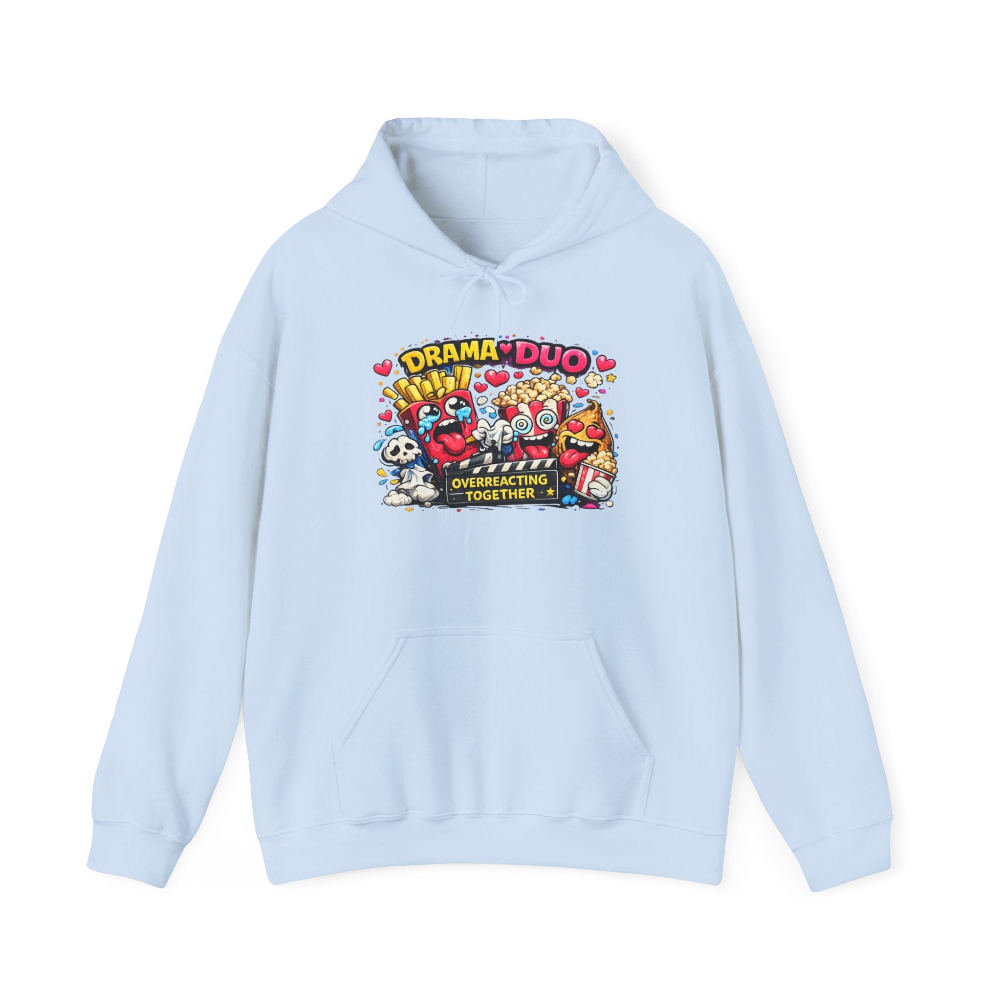 Drama Duo Hoodie – Overreacting Together