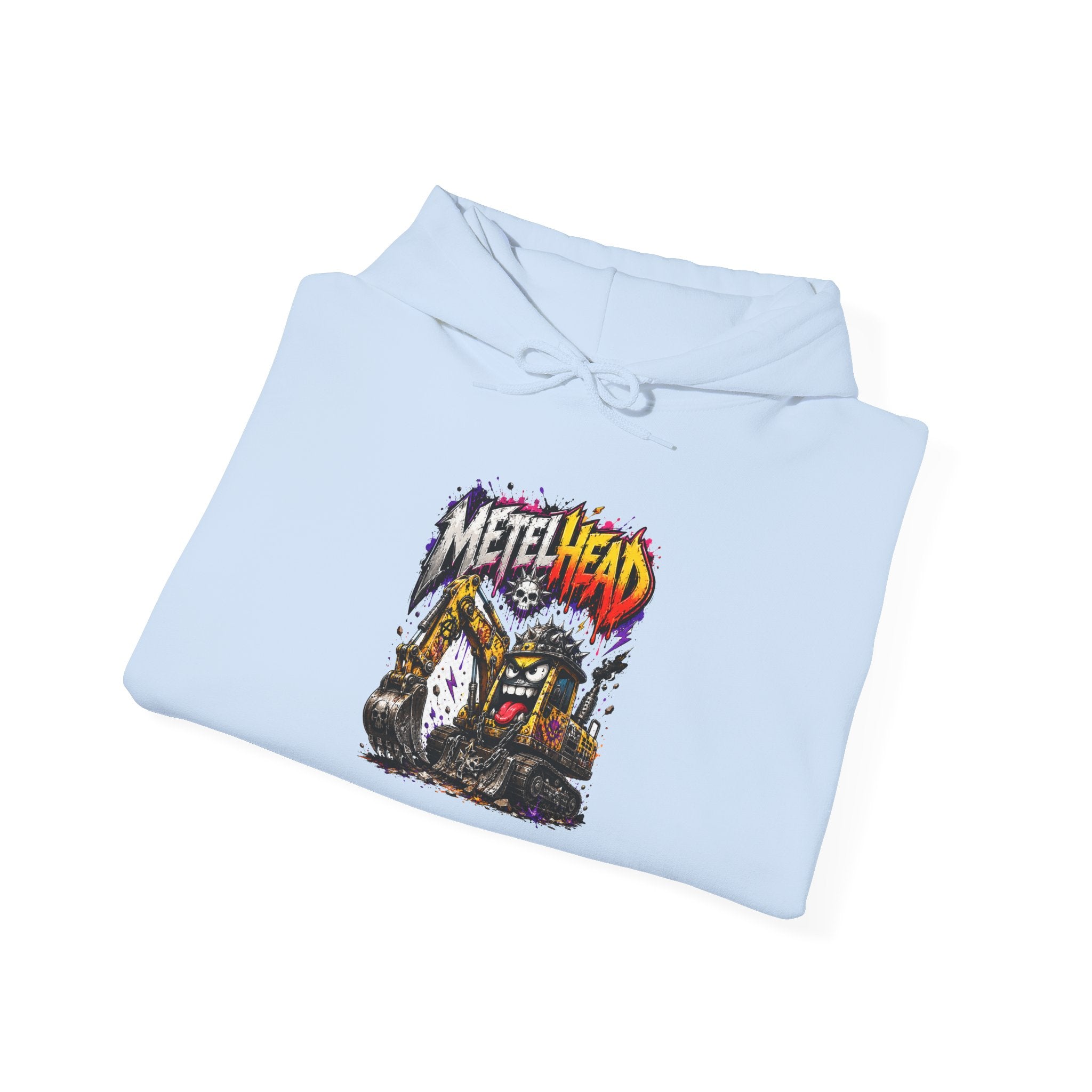 Metalhead Hoodie – Funny Construction Rock Sweatshirt