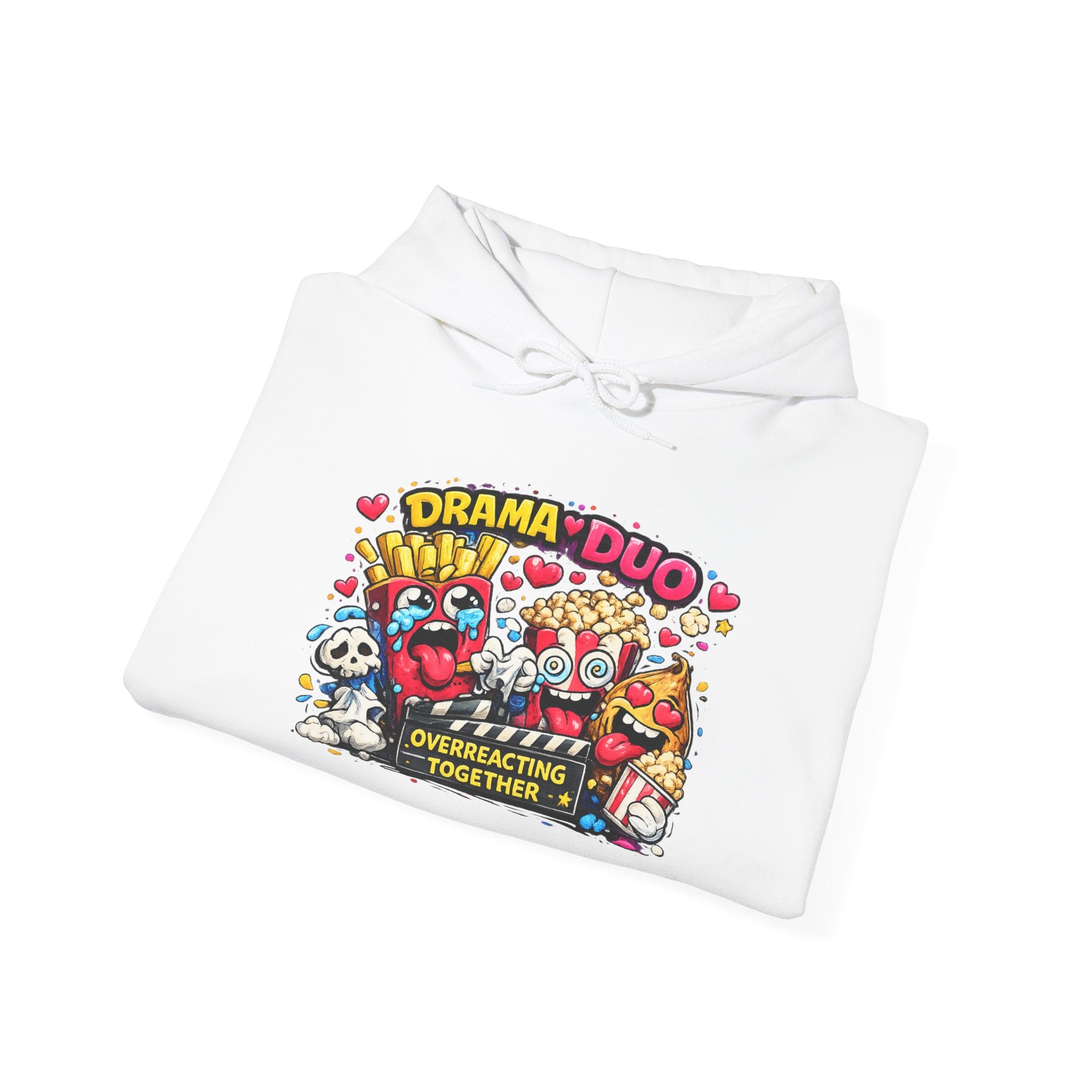 Drama Duo Hoodie – Overreacting Together