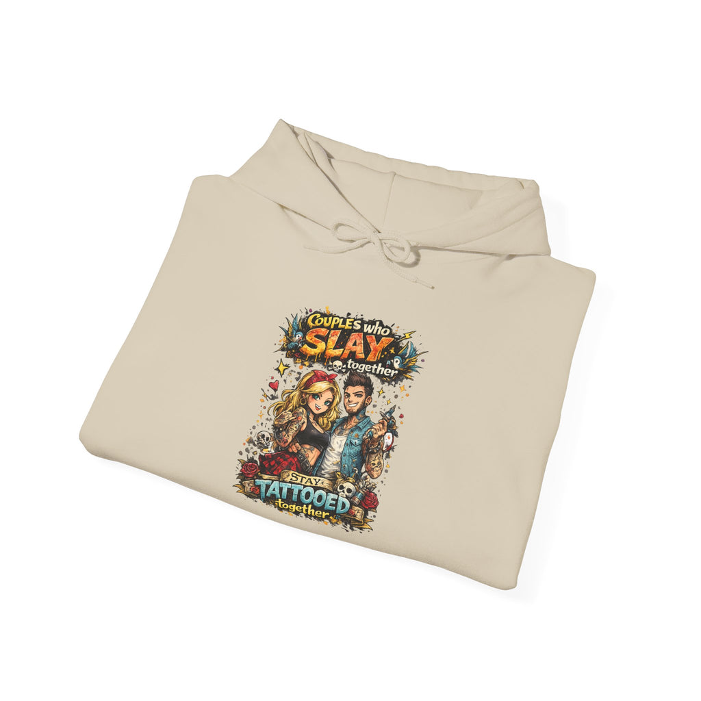 Tattoo Couple Hoodie – Stay Tattooed Together