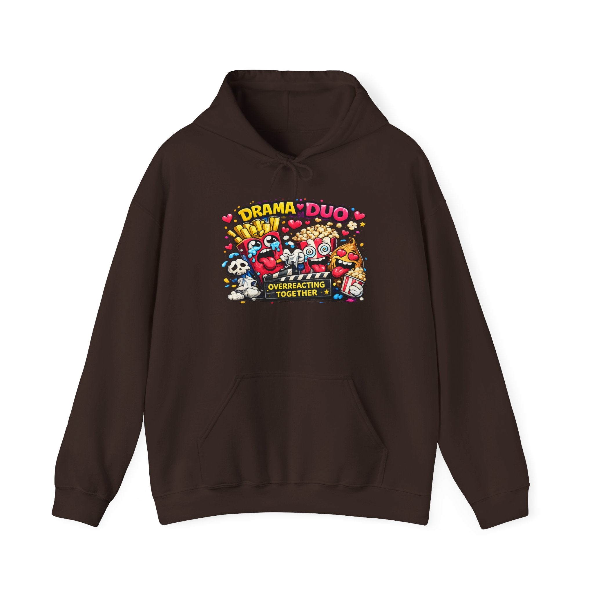Drama Duo Hoodie – Overreacting Together