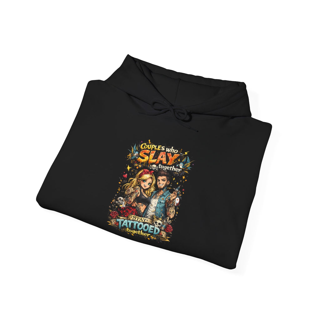 Tattoo Couple Hoodie – Stay Tattooed Together