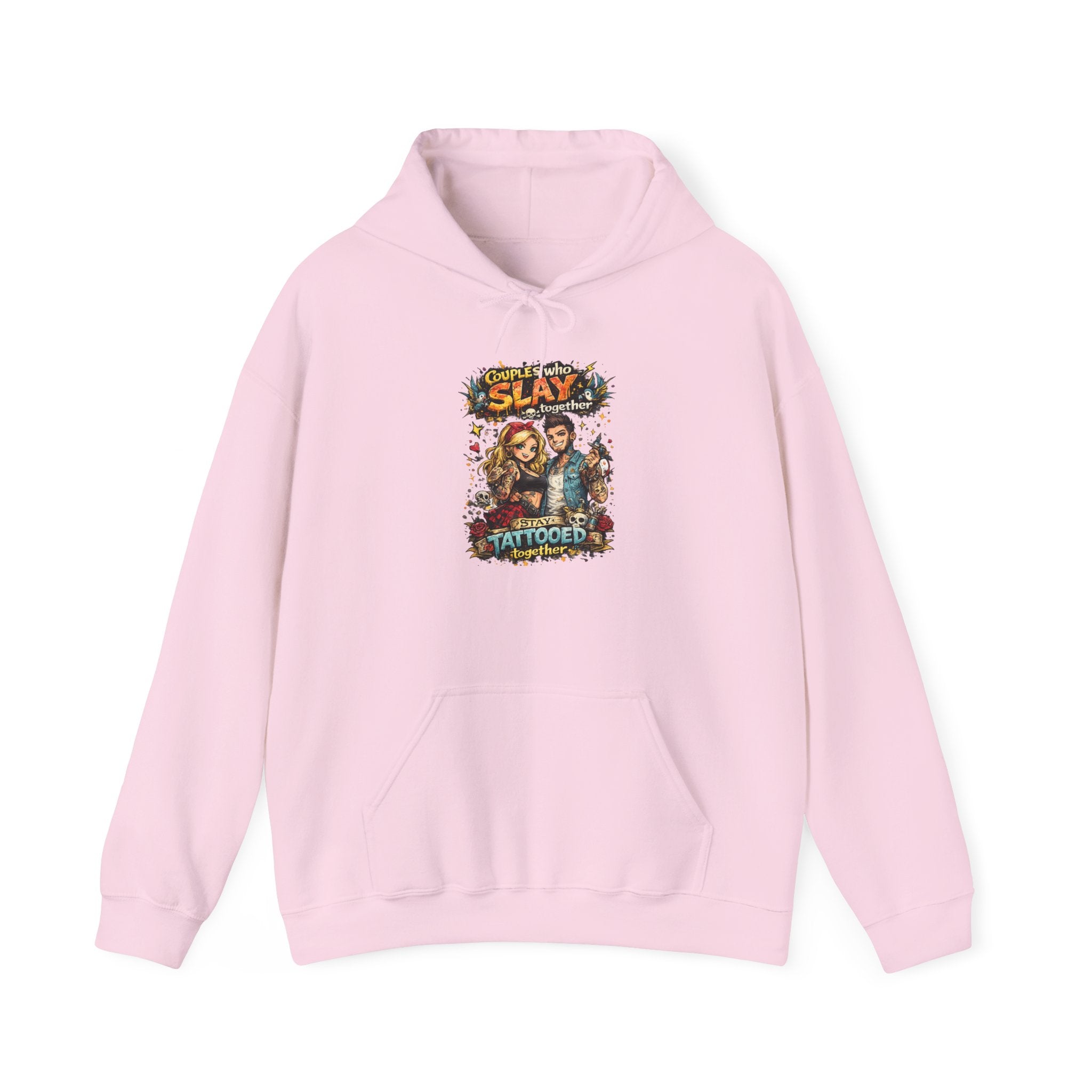 Tattoo Couple Hoodie – Stay Tattooed Together