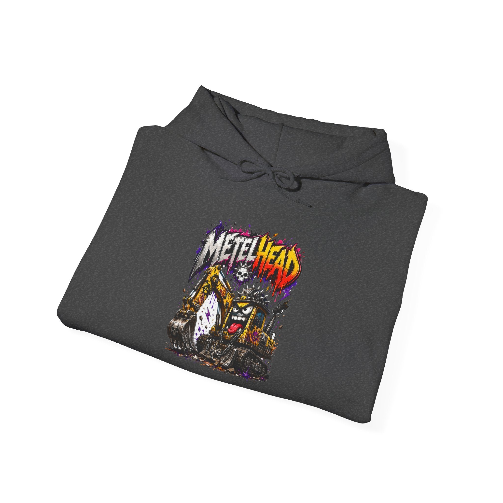 Metalhead Hoodie – Funny Construction Rock Sweatshirt