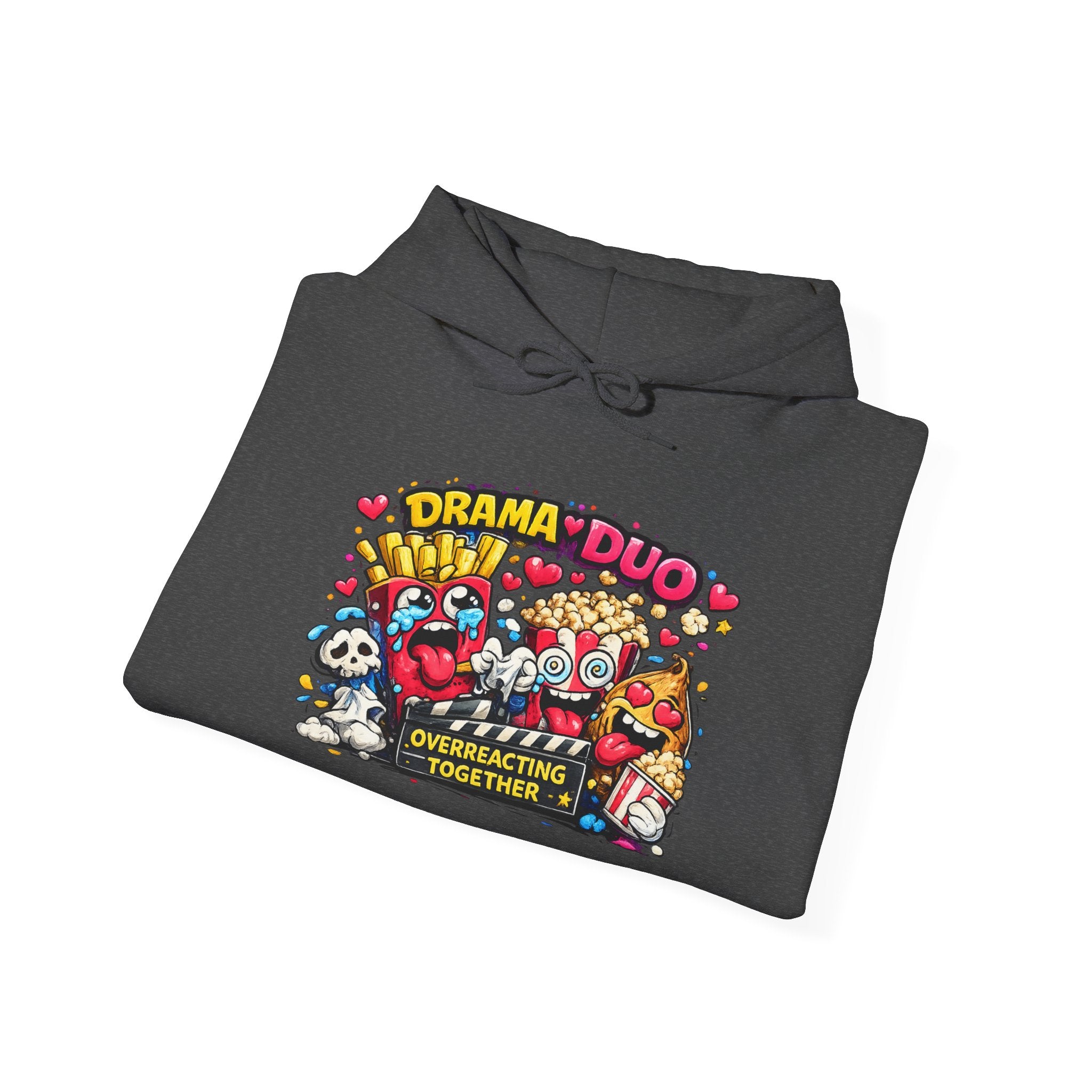 Drama Duo Hoodie – Overreacting Together