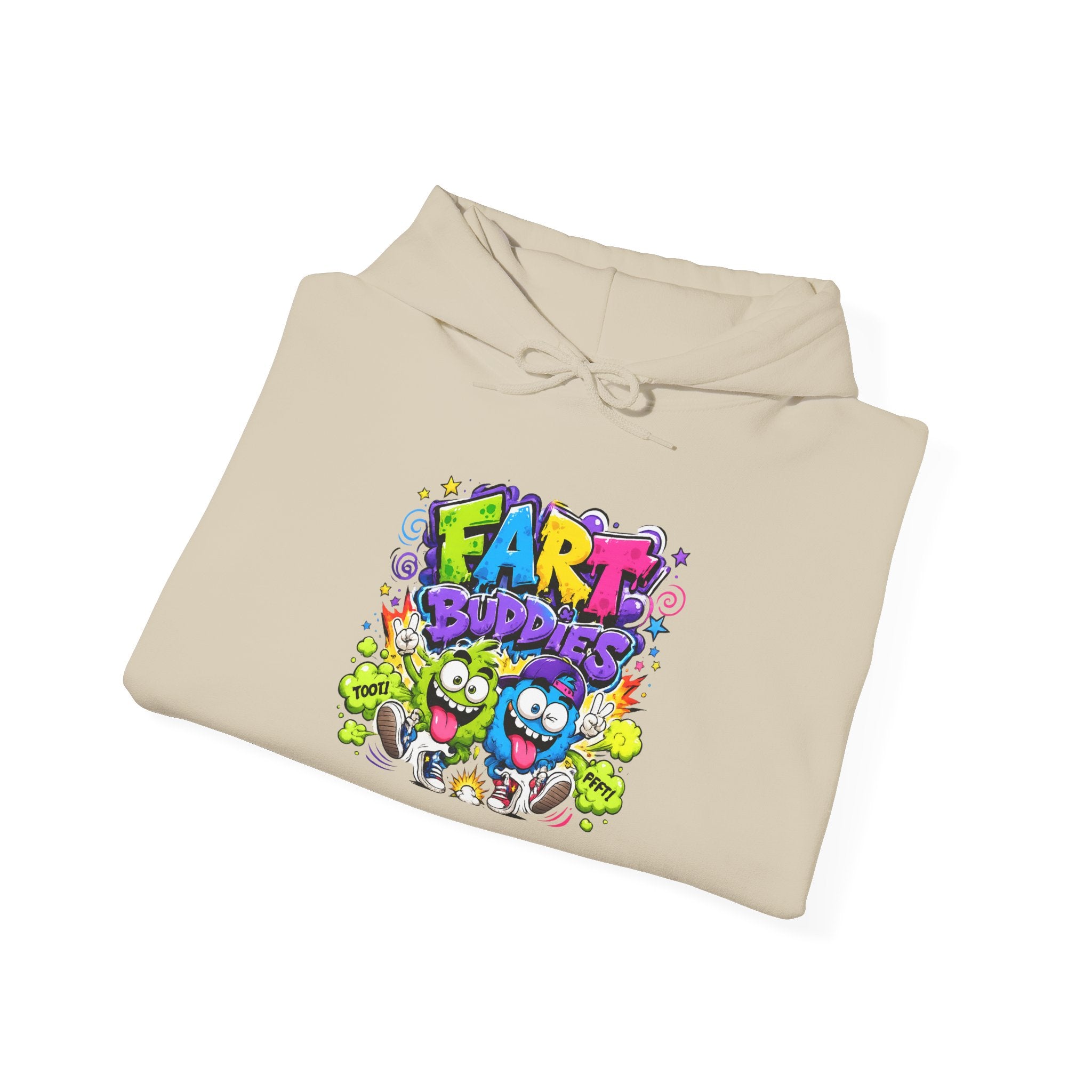 Fart Buddies Hoodie – Funny Best Friends Sweatshirt