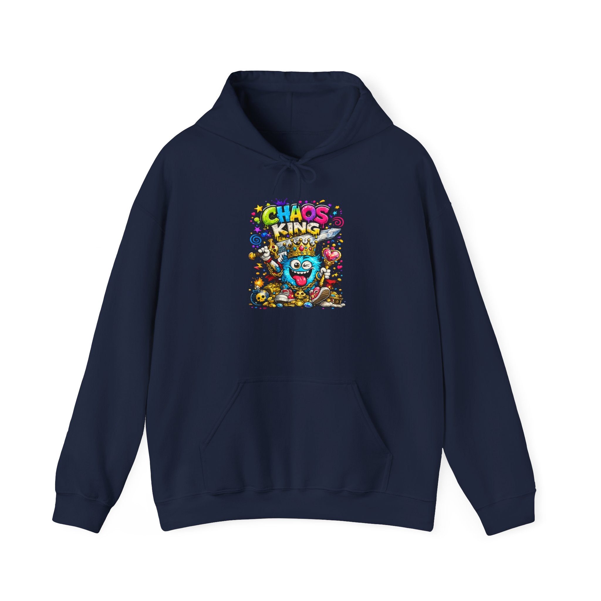 Chaos King Hoodie – Big Attitude Streetwear