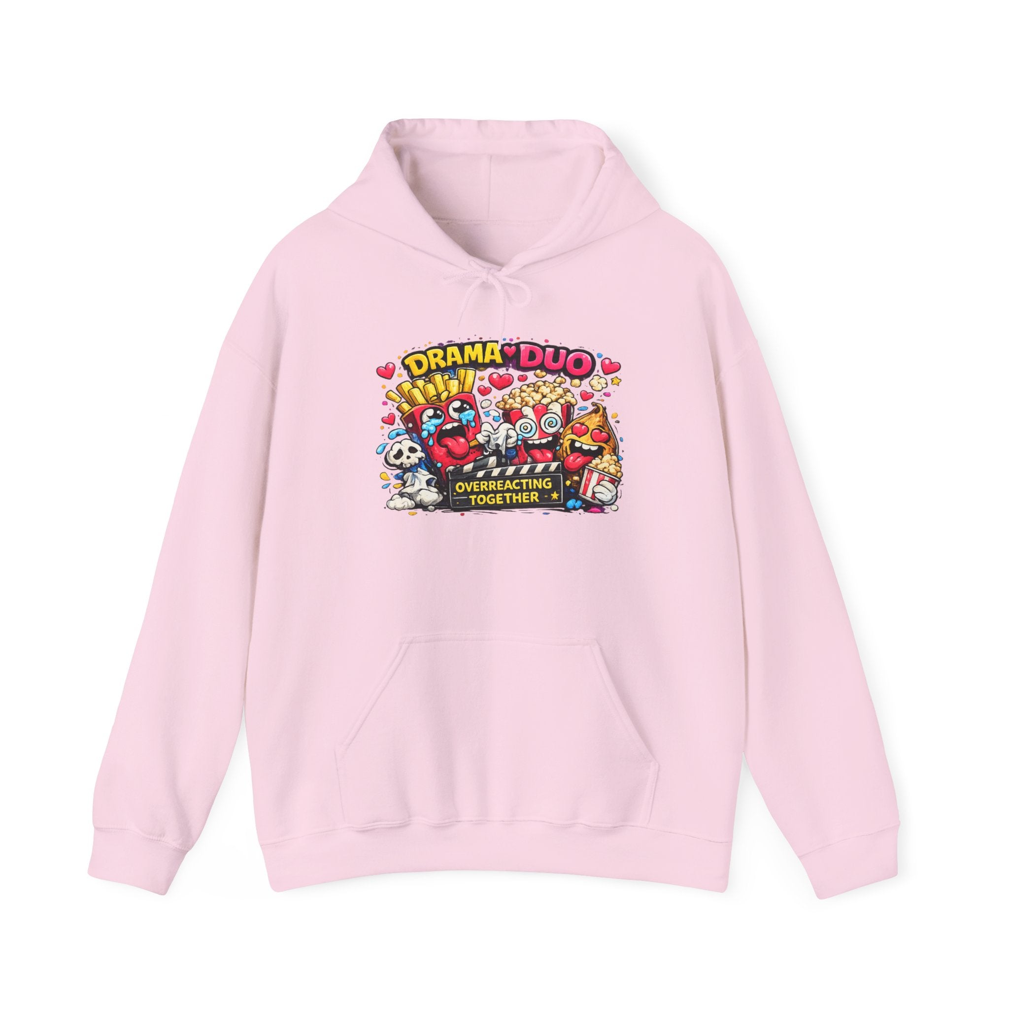Drama Duo Hoodie – Overreacting Together