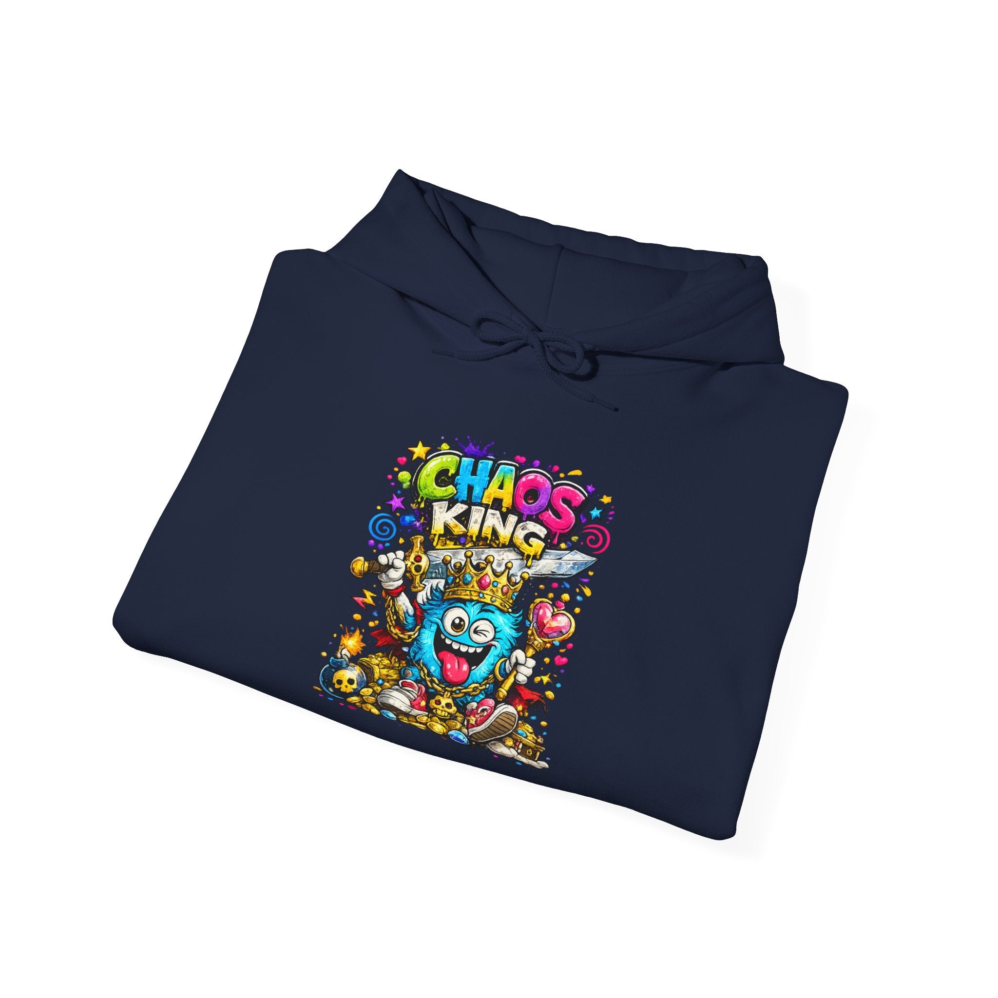 Chaos King Hoodie – Big Attitude Streetwear