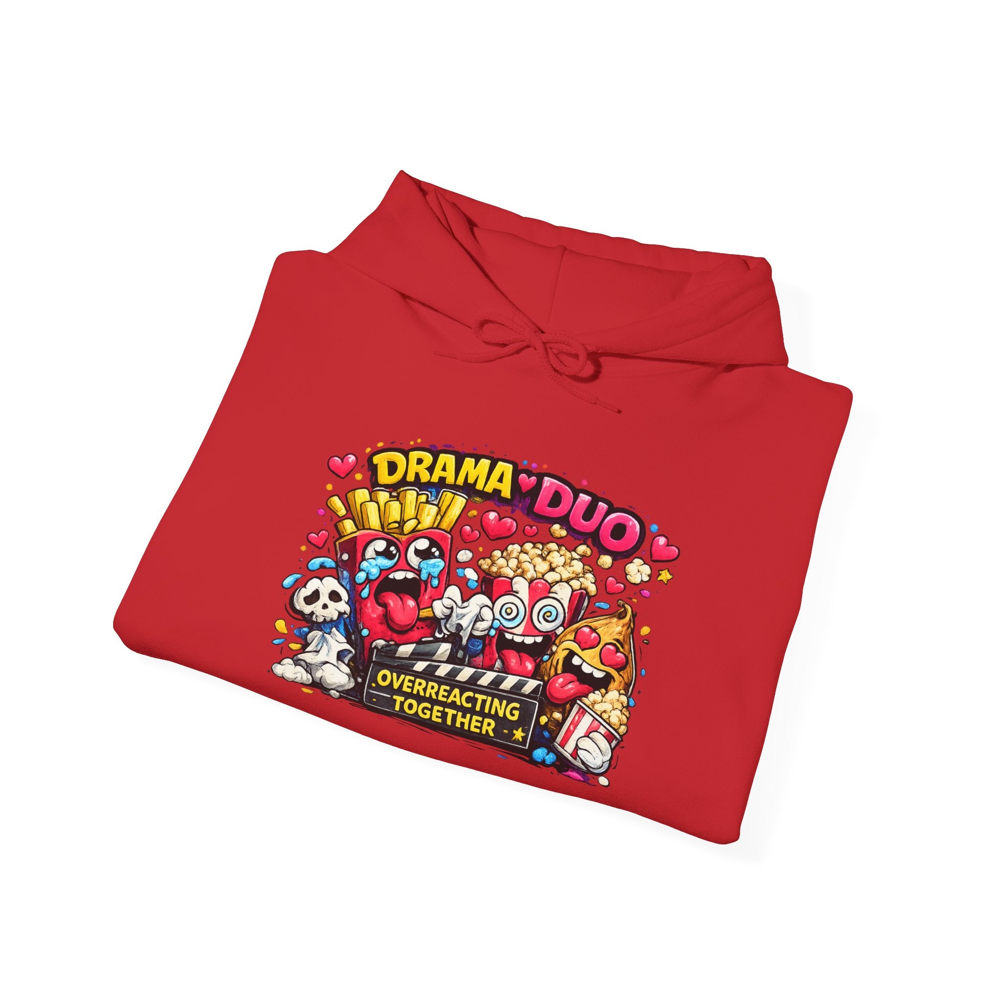 Drama Duo Hoodie – Overreacting Together