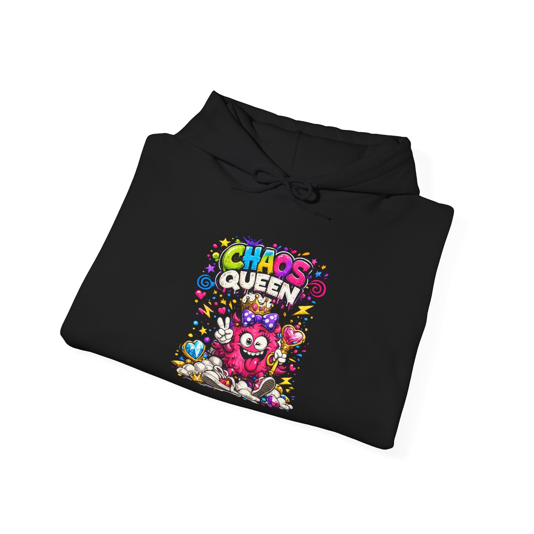 Chaos Queen Hoodie – Small Queen Big Attitude