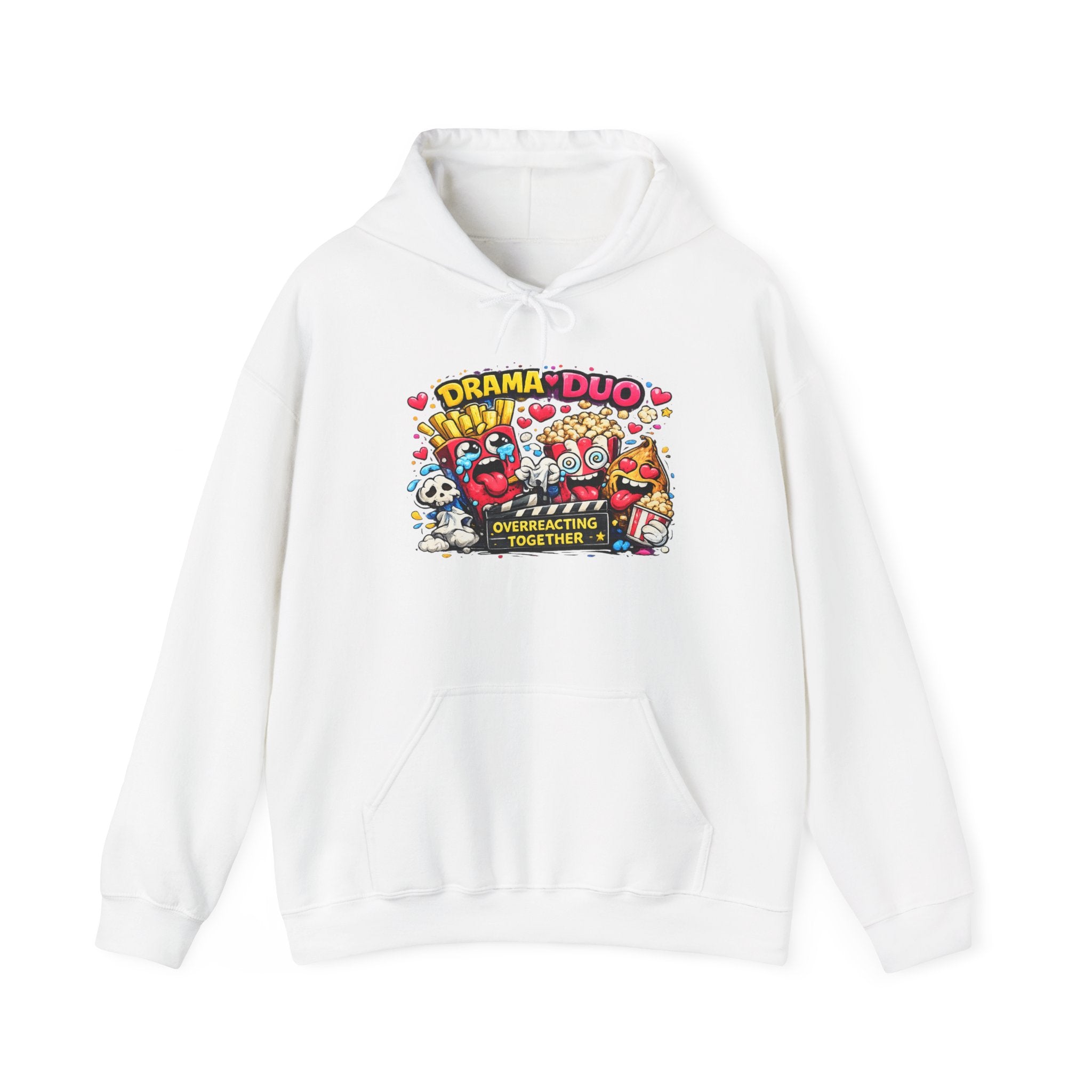 Drama Duo Hoodie – Overreacting Together