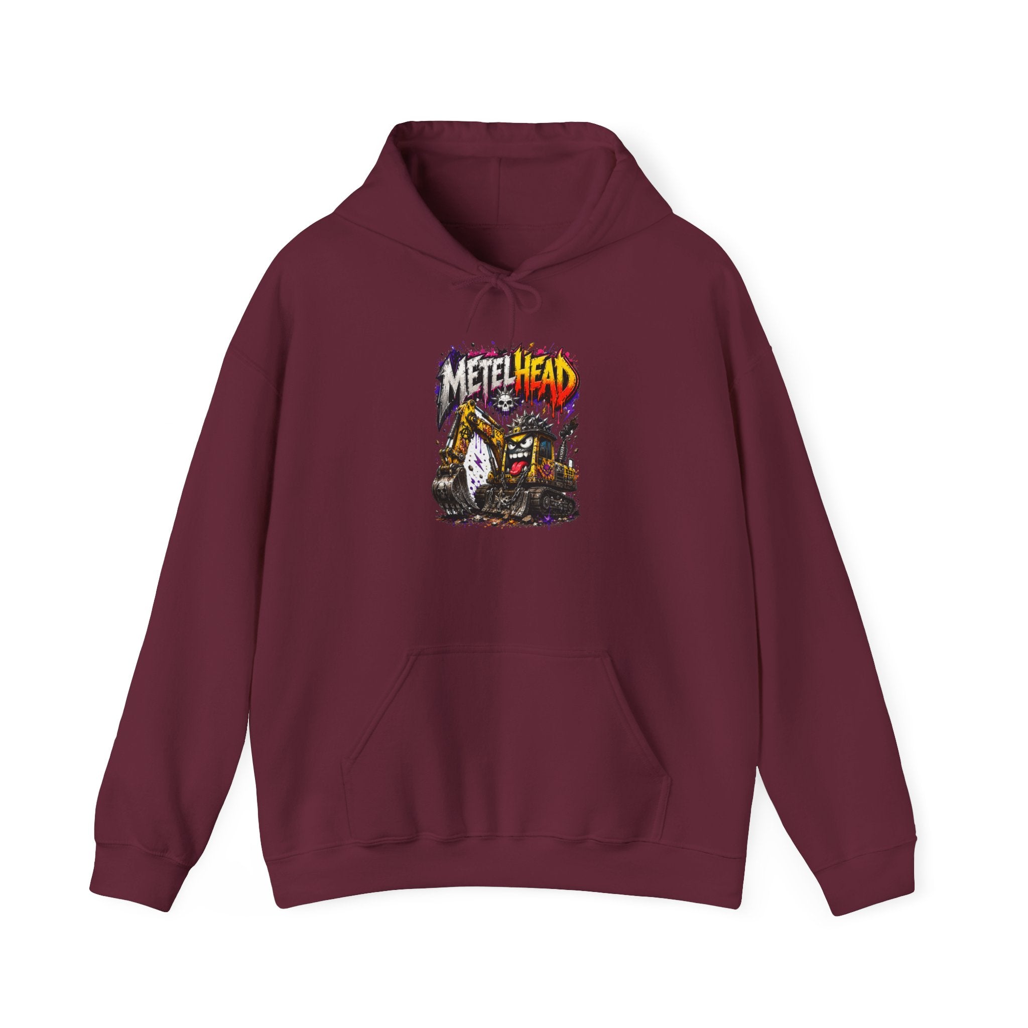 Metalhead Hoodie – Funny Construction Rock Sweatshirt