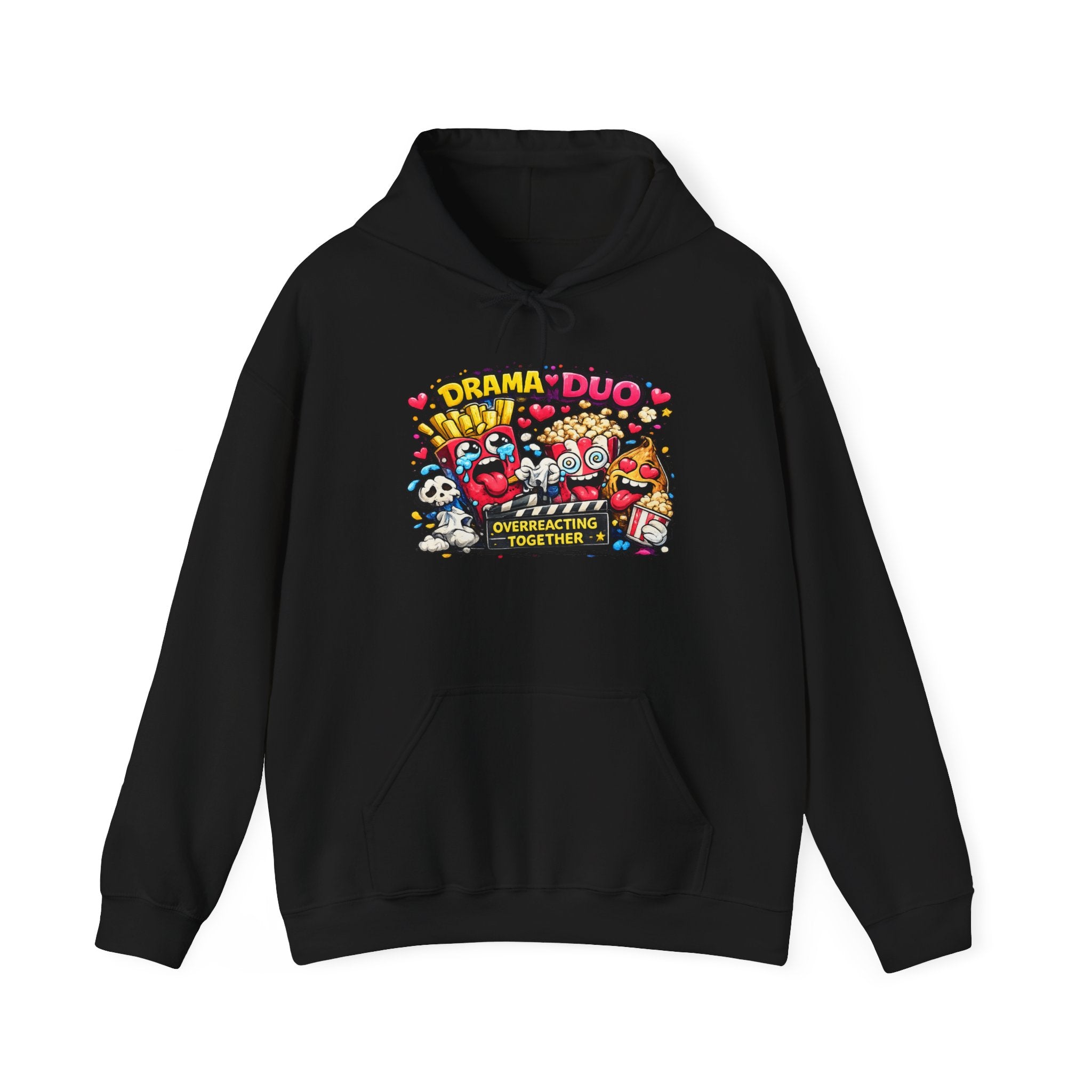 Drama Duo Hoodie – Overreacting Together