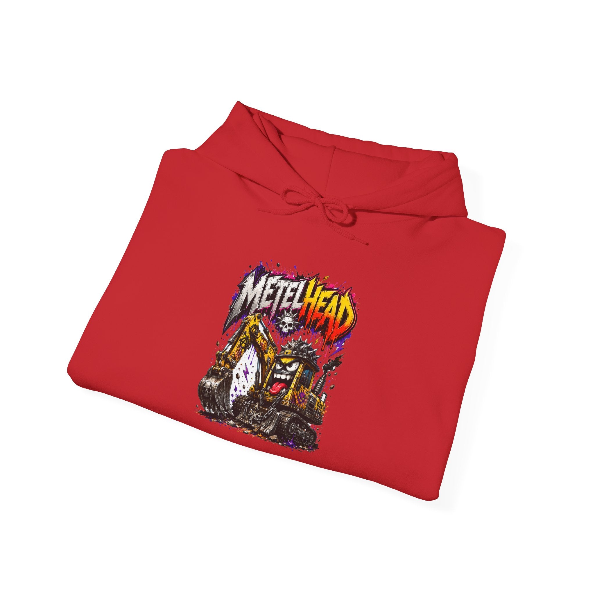 Metalhead Hoodie – Funny Construction Rock Sweatshirt