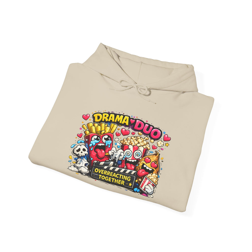 Drama Duo Hoodie – Overreacting Together