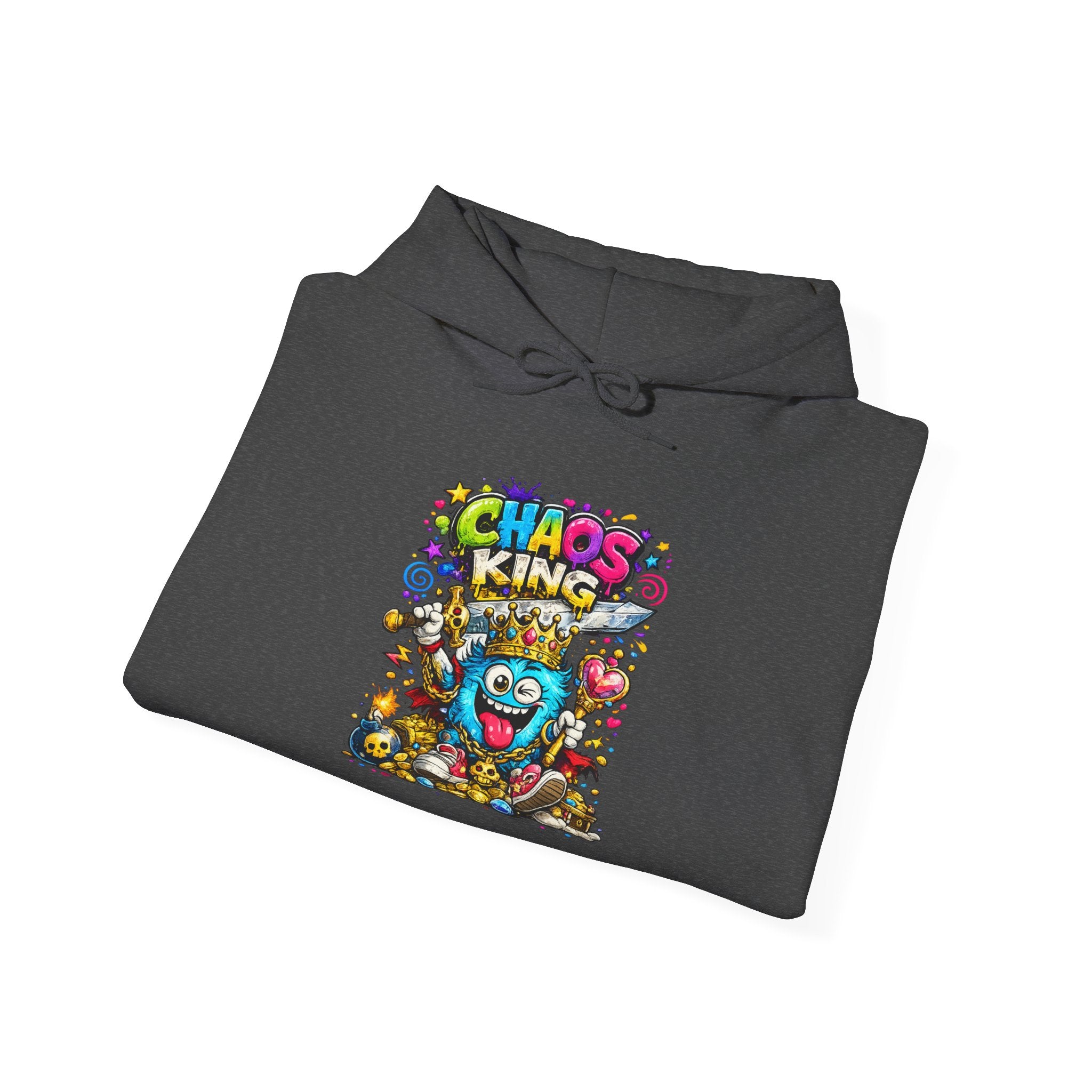Chaos King Hoodie – Big Attitude Streetwear