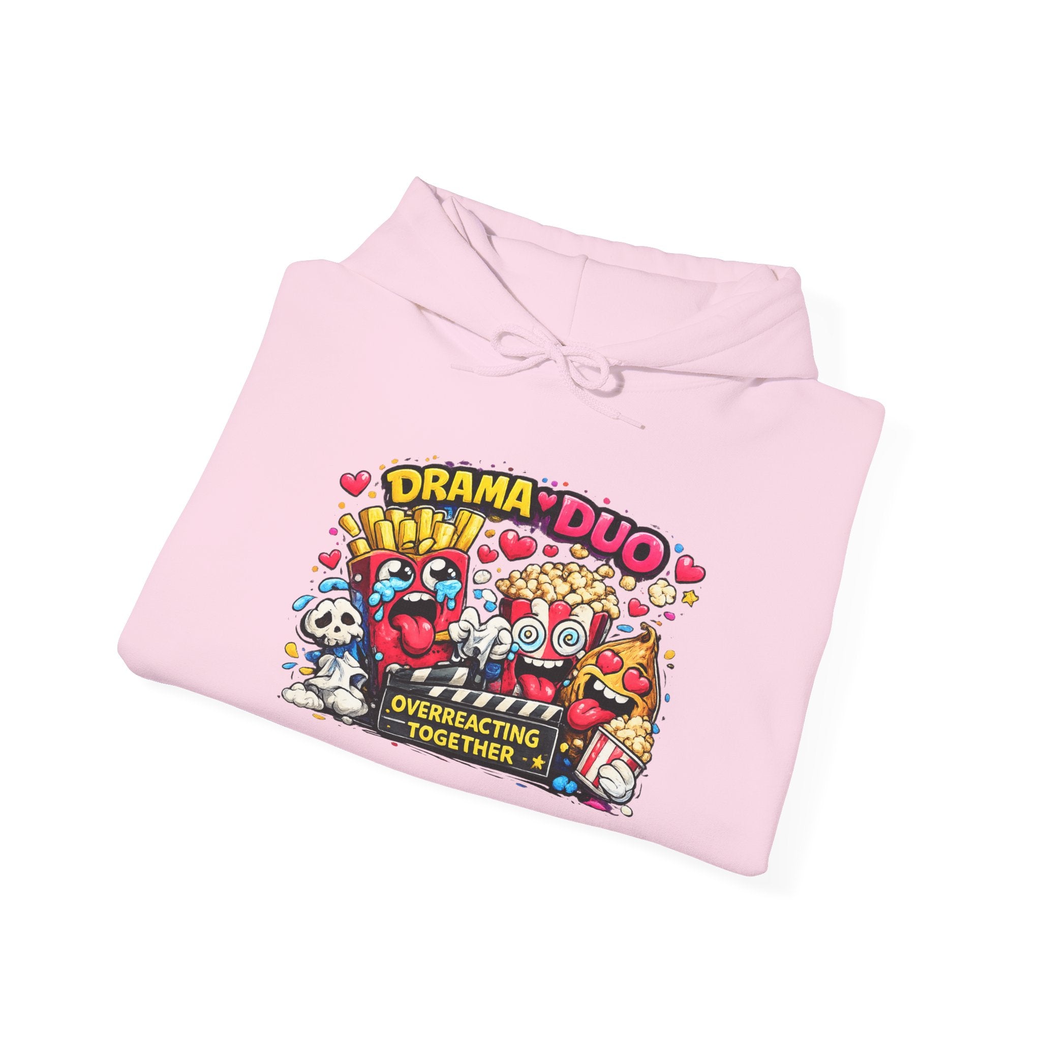 Drama Duo Hoodie – Overreacting Together
