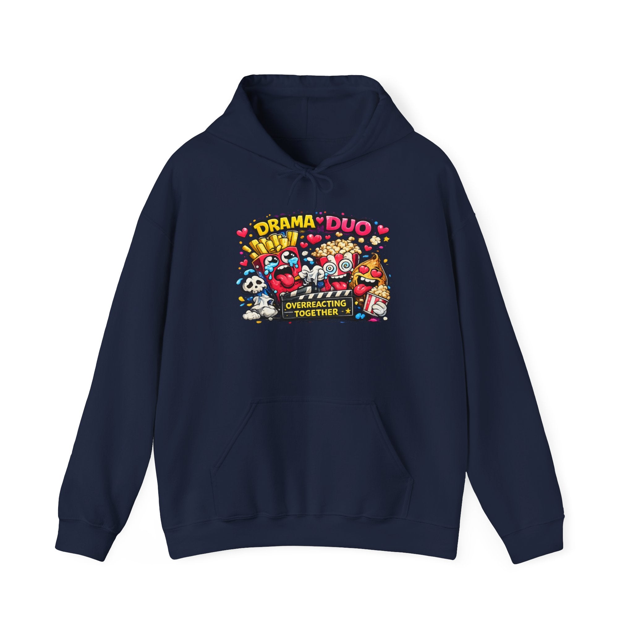 Drama Duo Hoodie – Overreacting Together