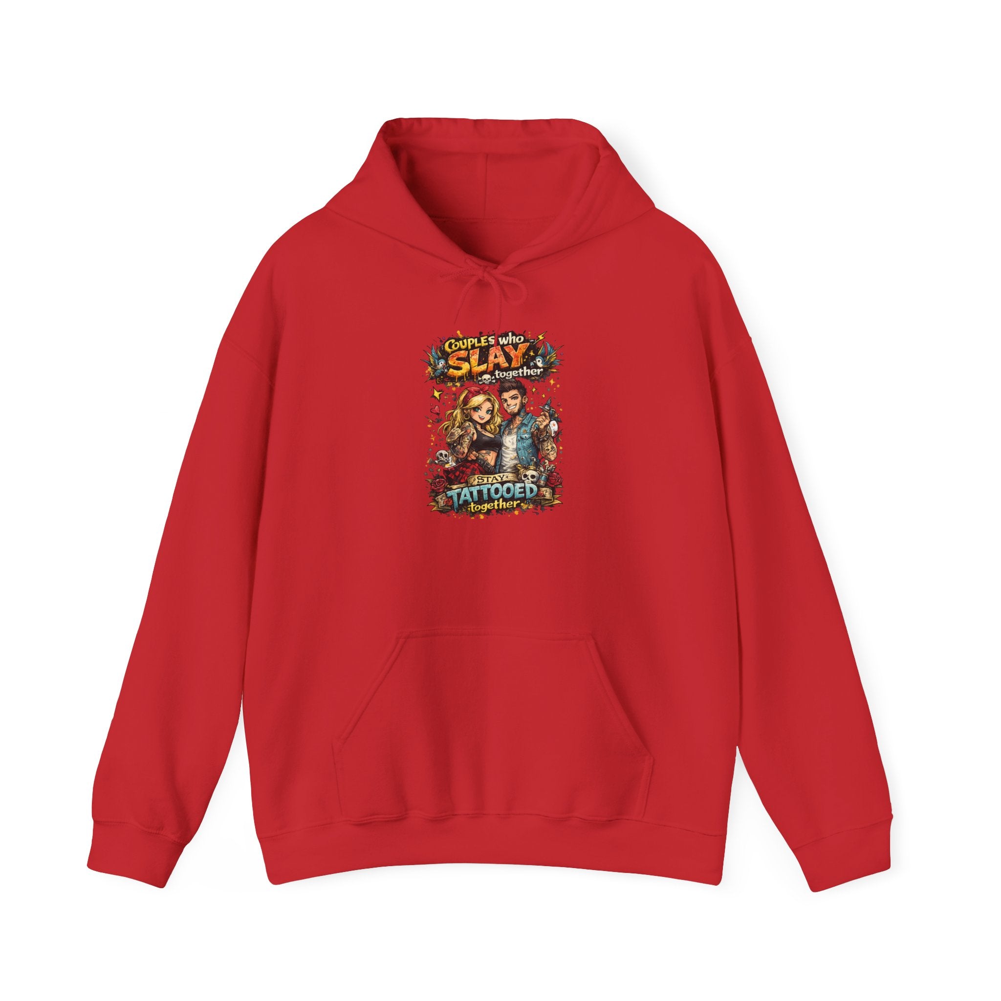 Tattoo Couple Hoodie – Stay Tattooed Together
