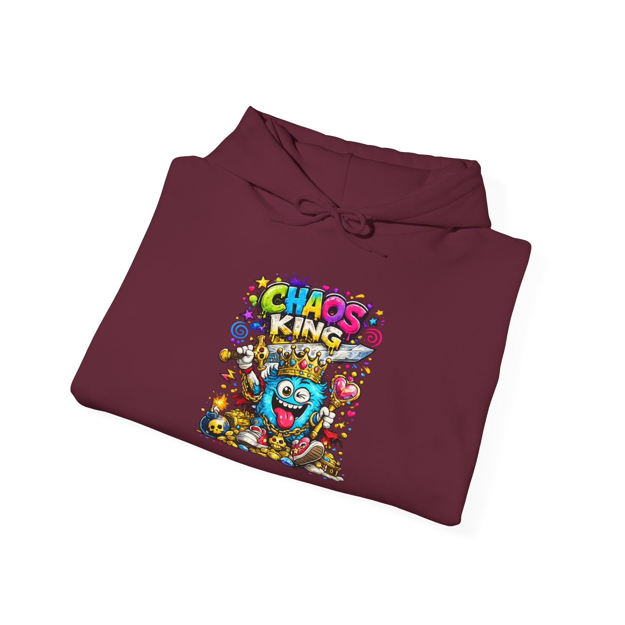 Chaos King Hoodie – Big Attitude Streetwear