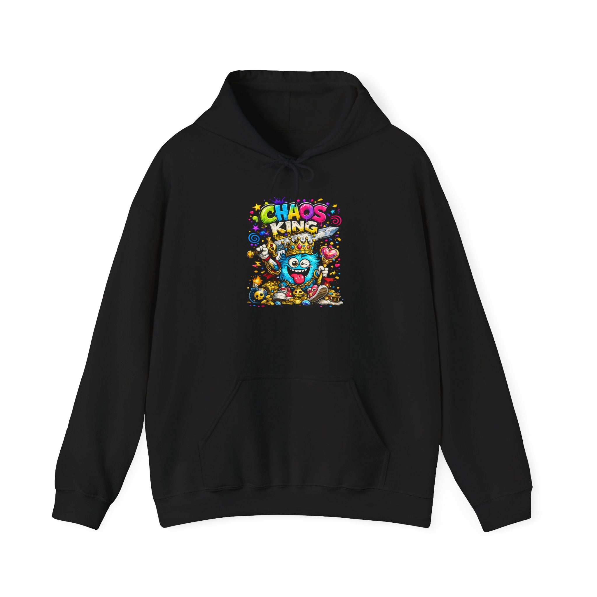 Chaos King Hoodie – Big Attitude Streetwear