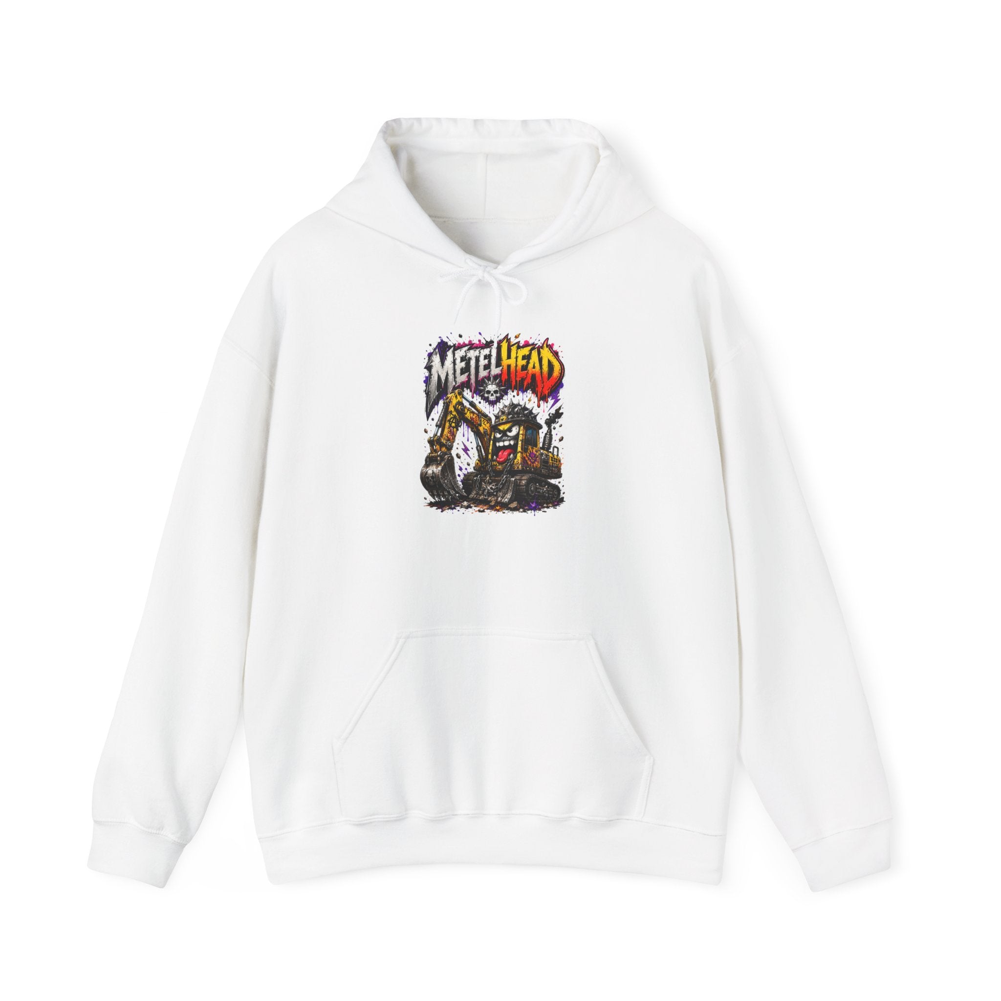 Metalhead Hoodie – Funny Construction Rock Sweatshirt