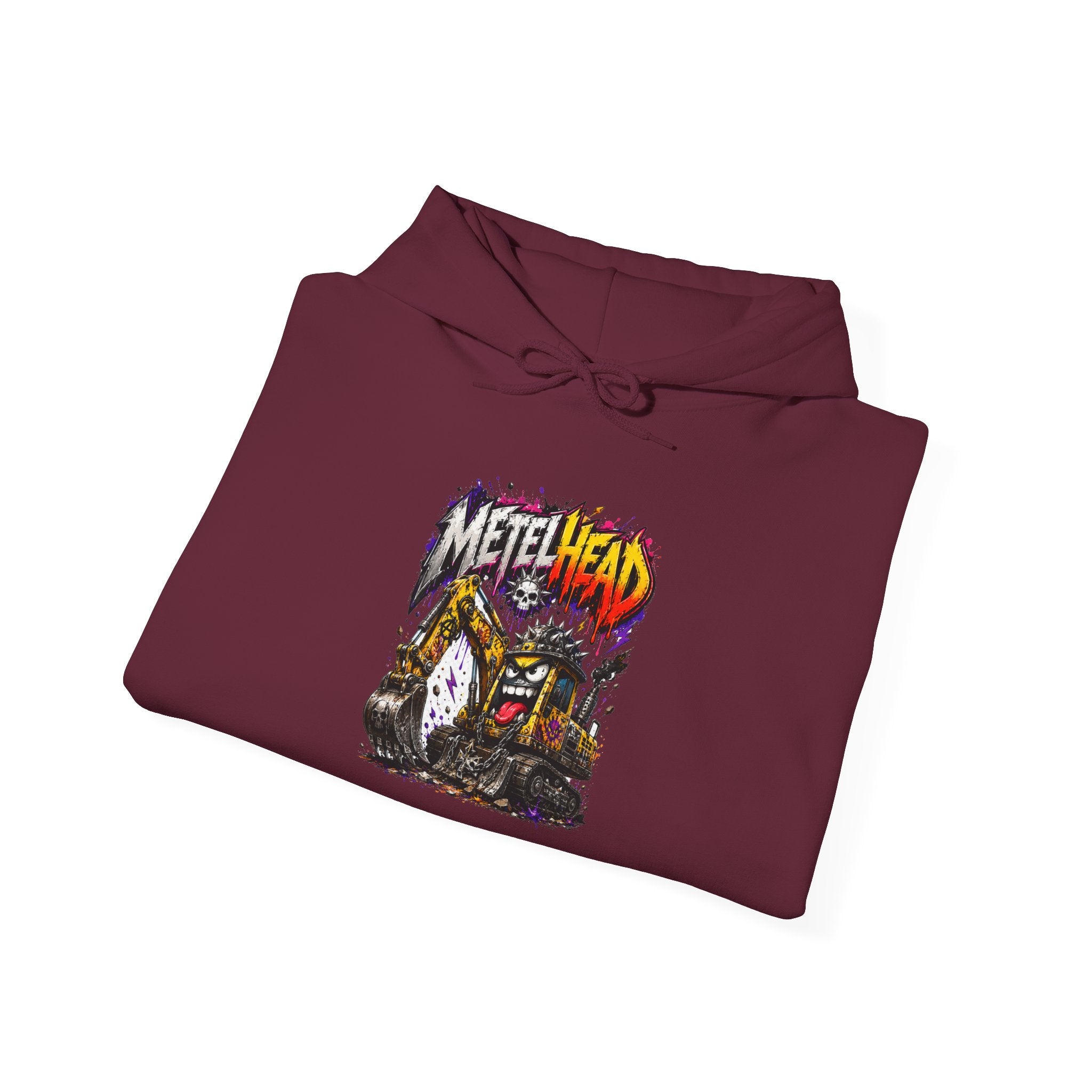 Metalhead Hoodie – Funny Construction Rock Sweatshirt