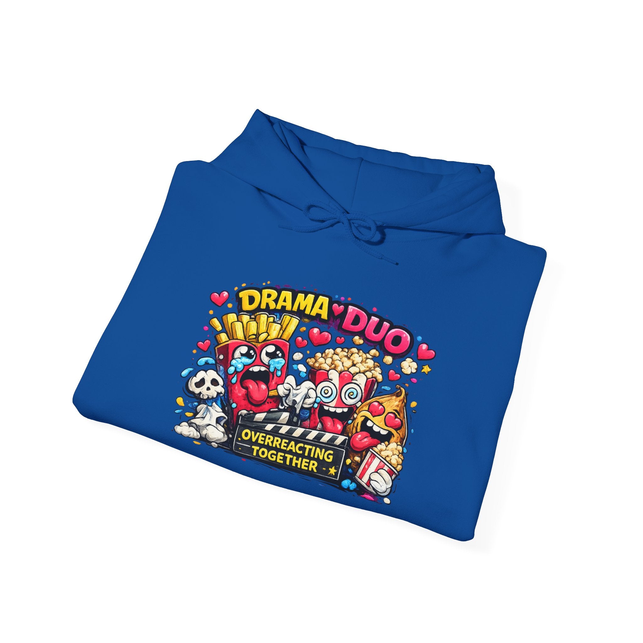 Drama Duo Hoodie – Overreacting Together