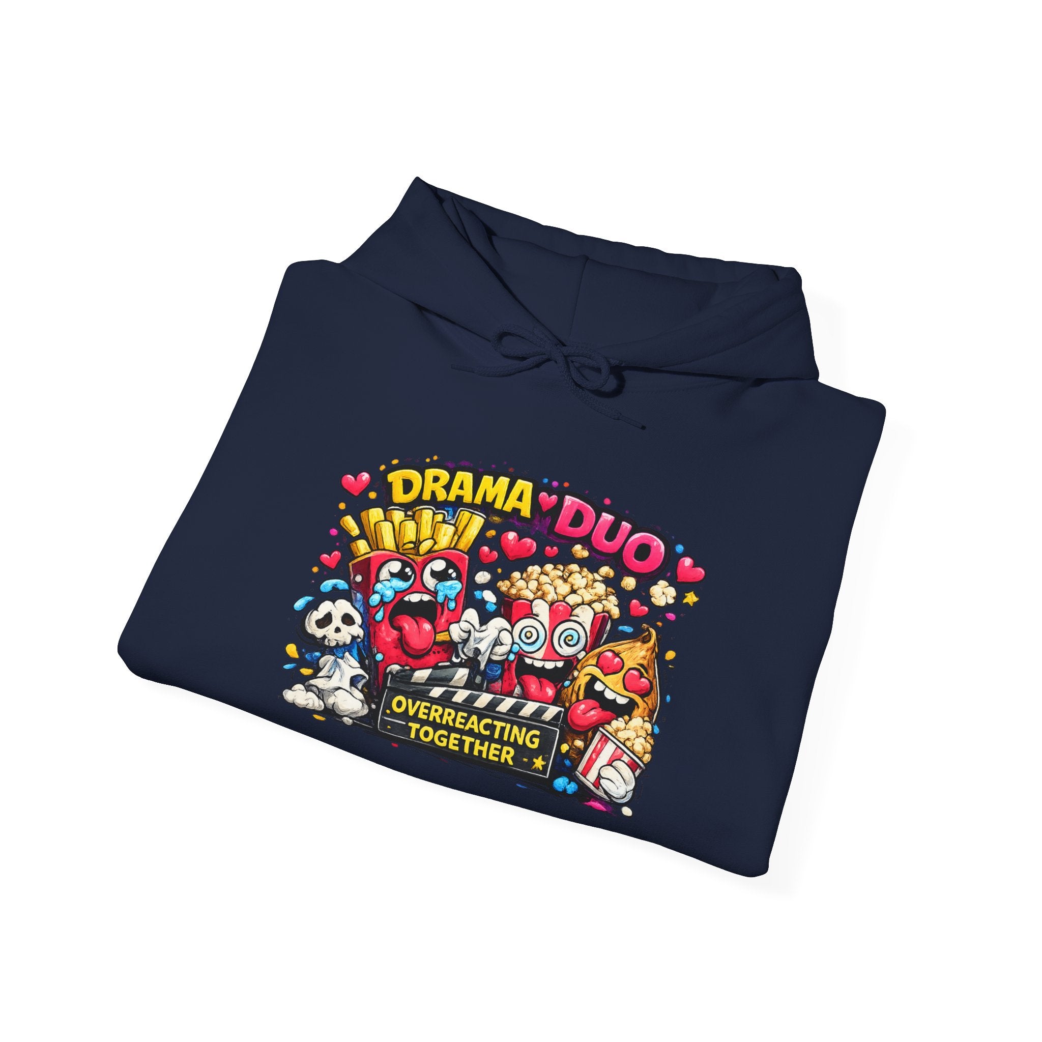 Drama Duo Hoodie – Overreacting Together