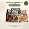 Deutsche Kochbücher Bundle – 3 digitale PDF-Kochbücher