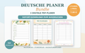 Deutsche Planer Bundle – 3 digitale PDF-Planer
